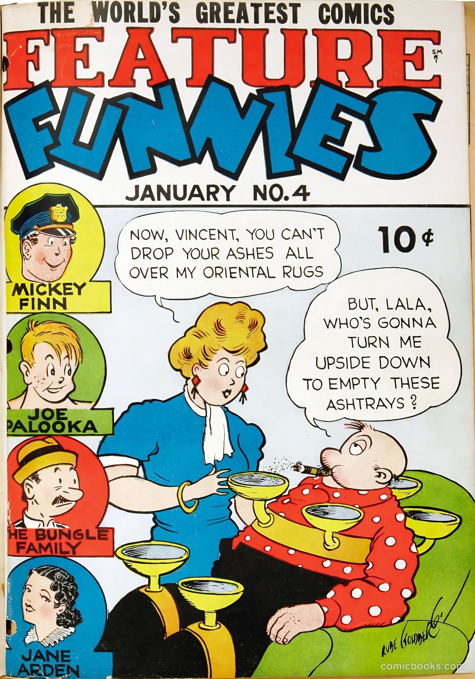 Feature Funnies #4 — page 1 of 65