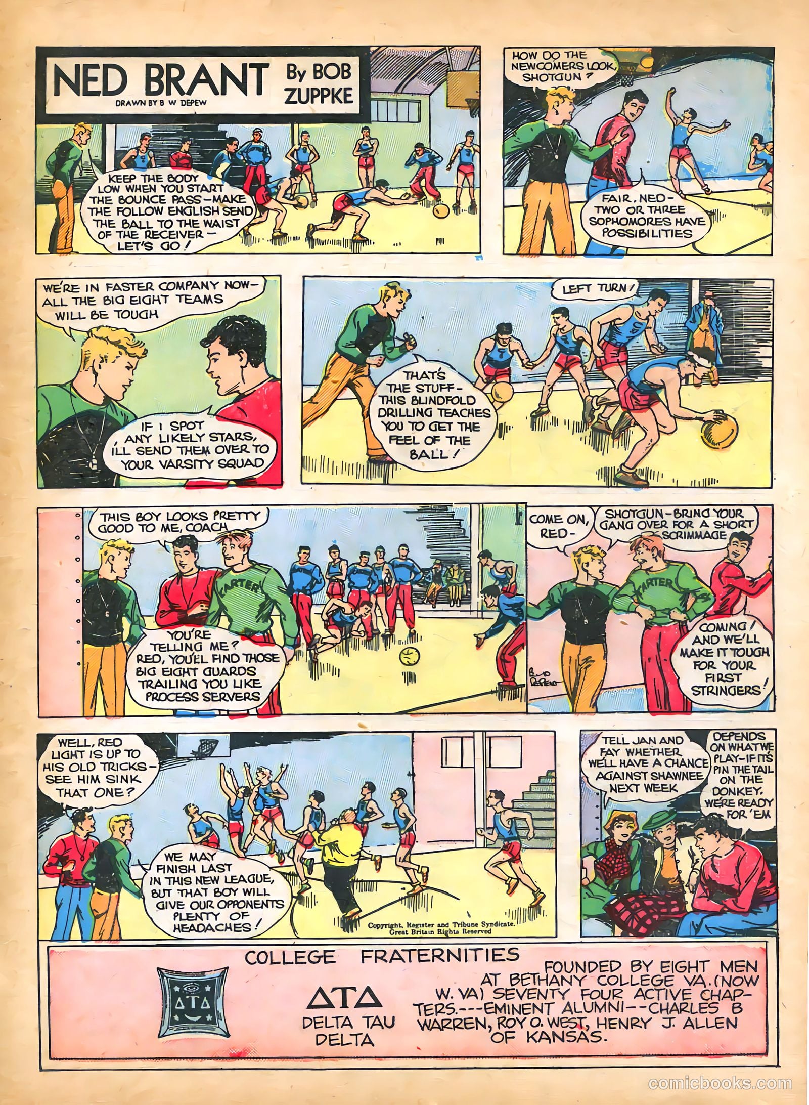 Feature Funnies #4 — page 10 of 65