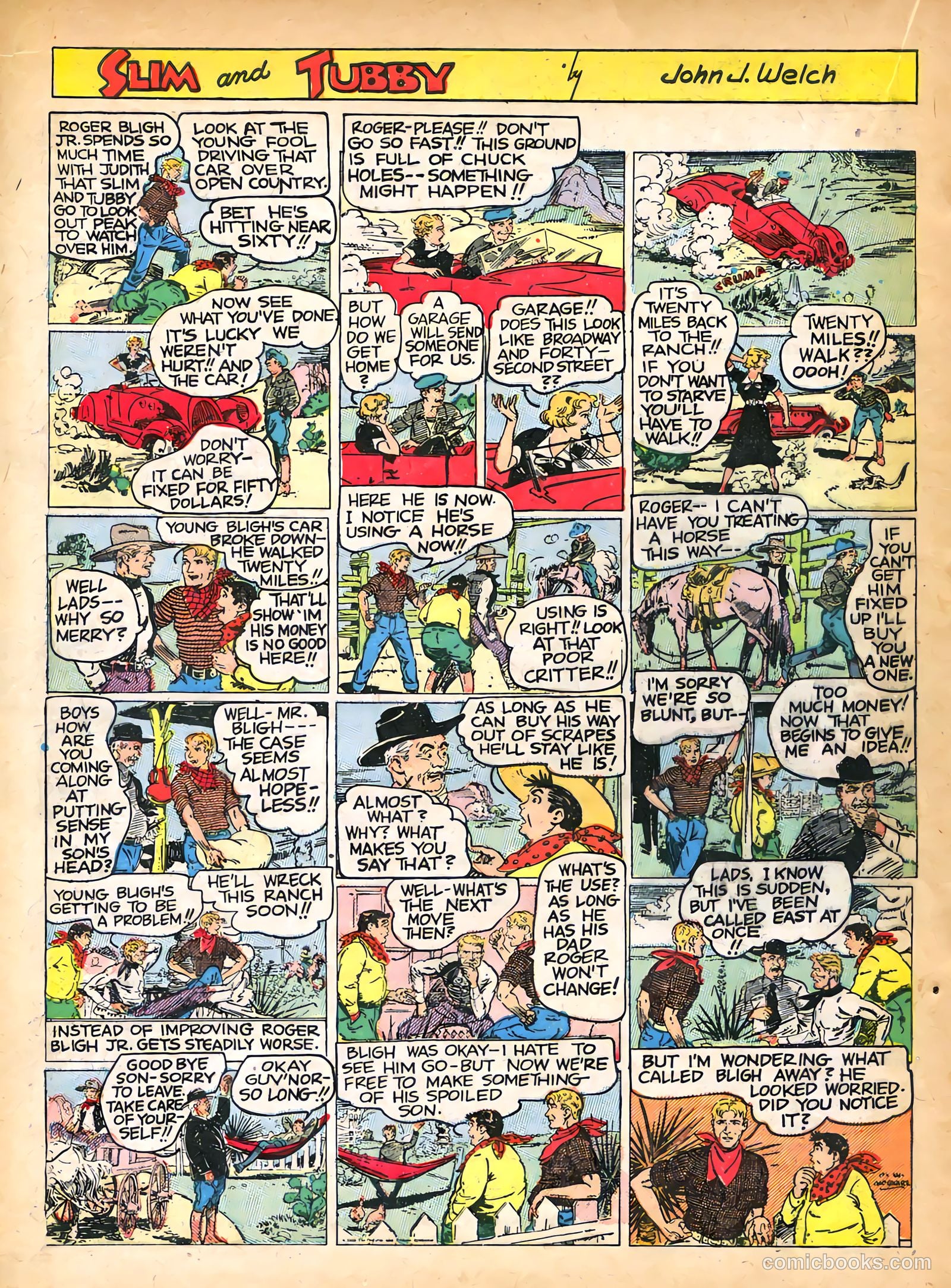 Feature Funnies #4 — page 35 of 65