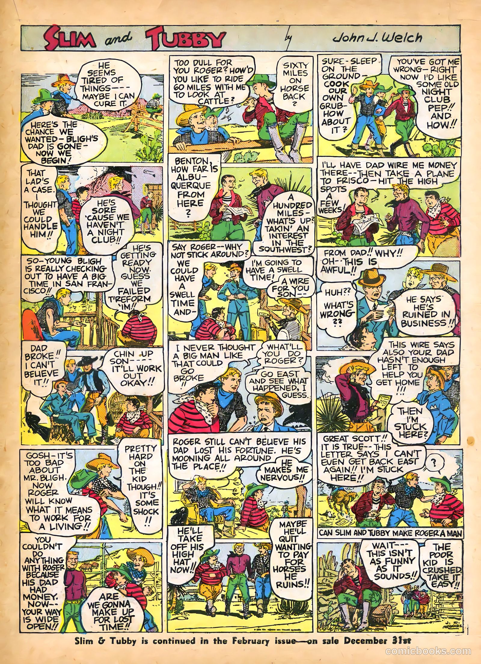 Feature Funnies #4 — page 36 of 65