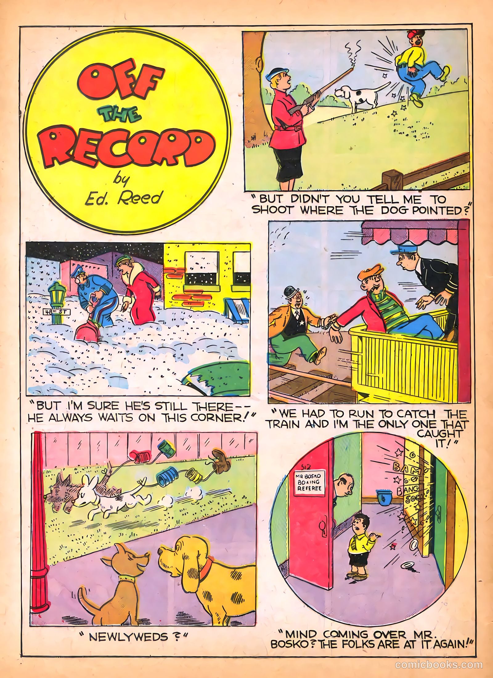 Feature Funnies #4 — page 61 of 65