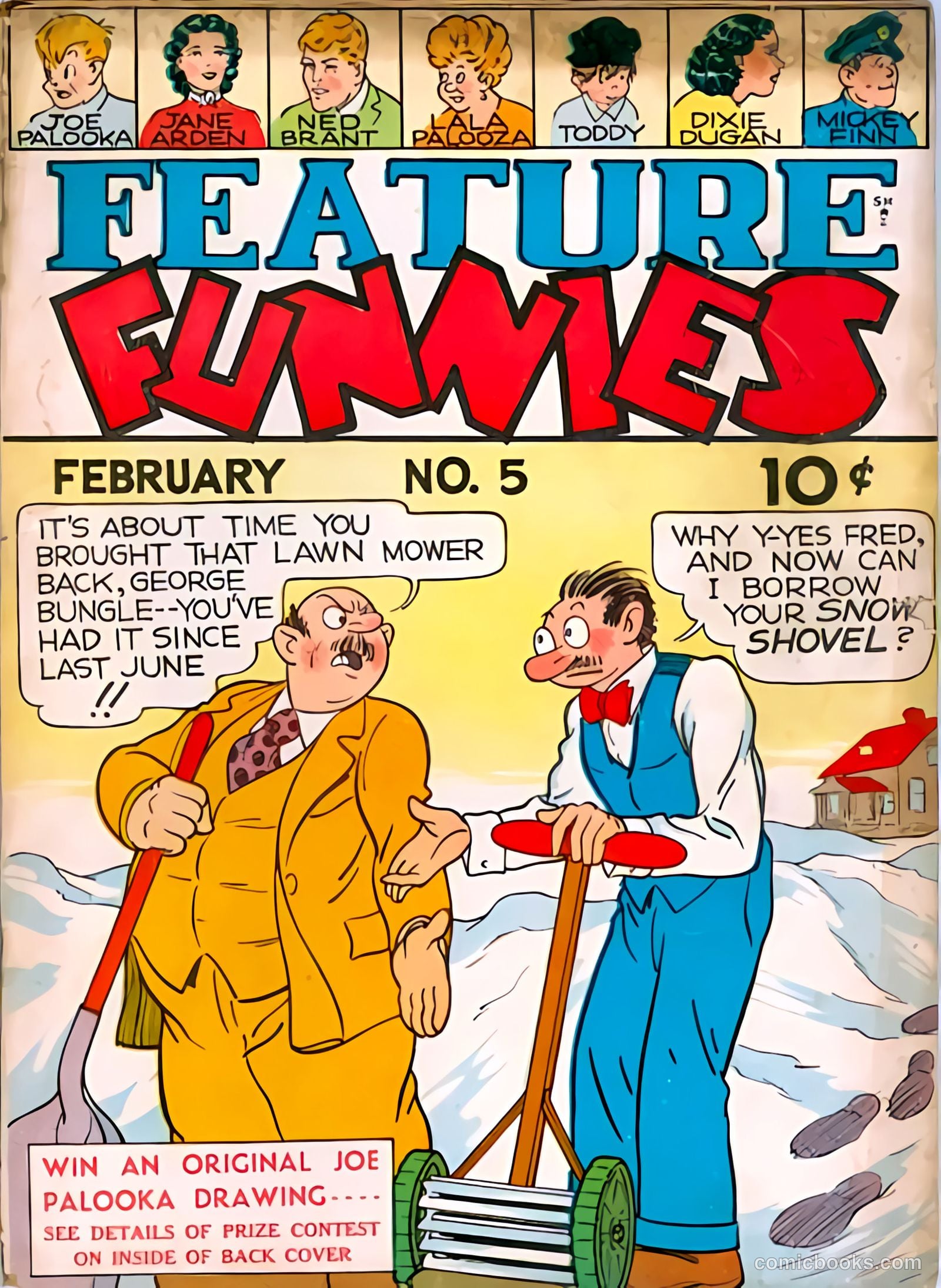 Feature Funnies #5 — page 1 of 65