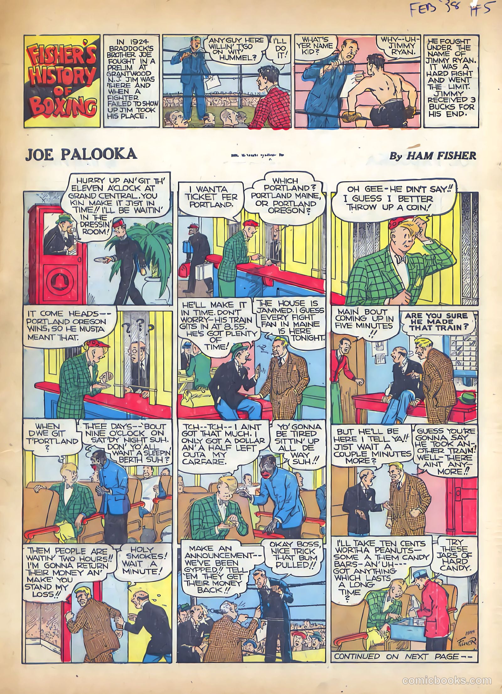 Feature Funnies #5 — page 2 of 65