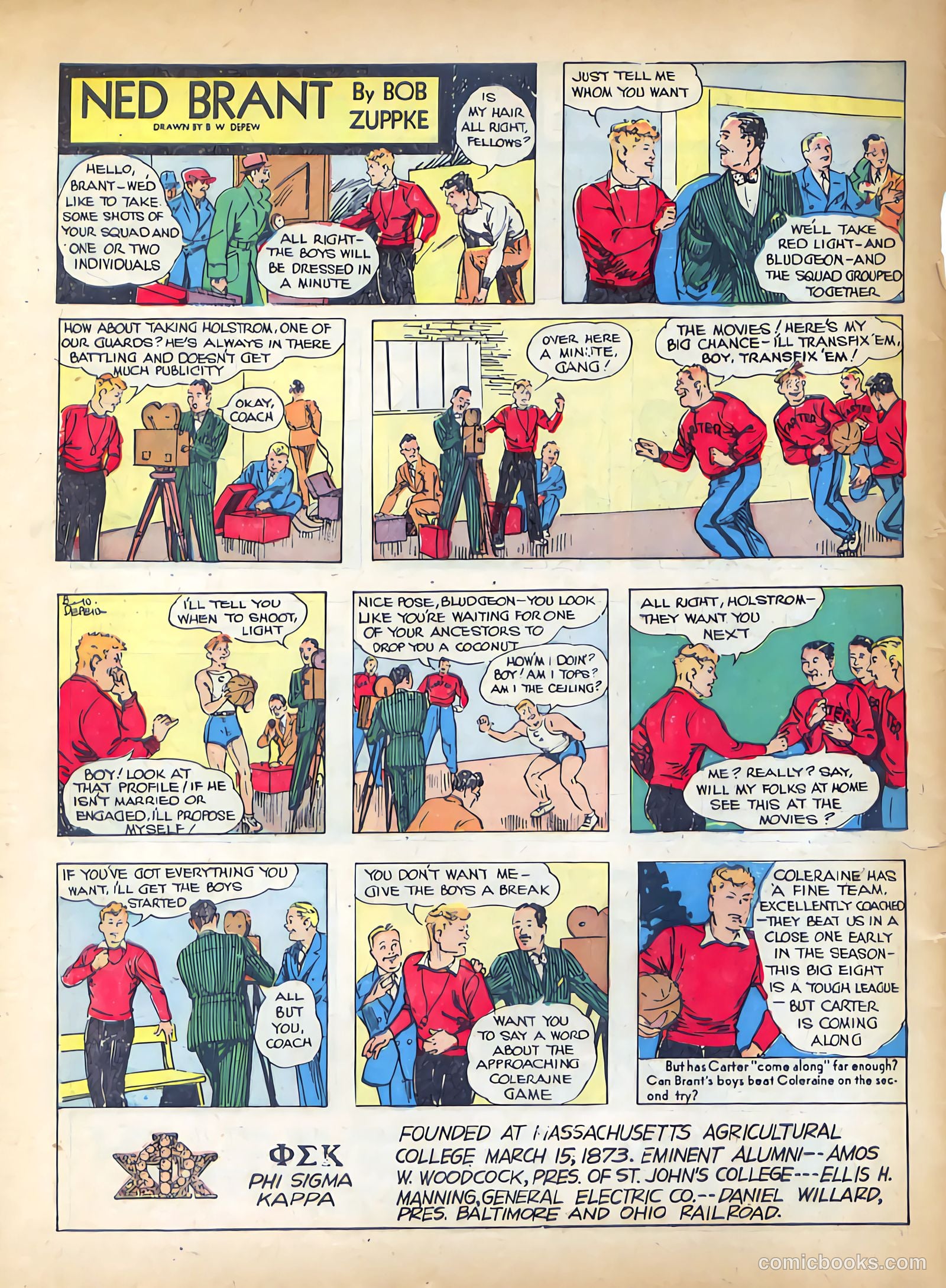 Feature Funnies #5 — page 9 of 65