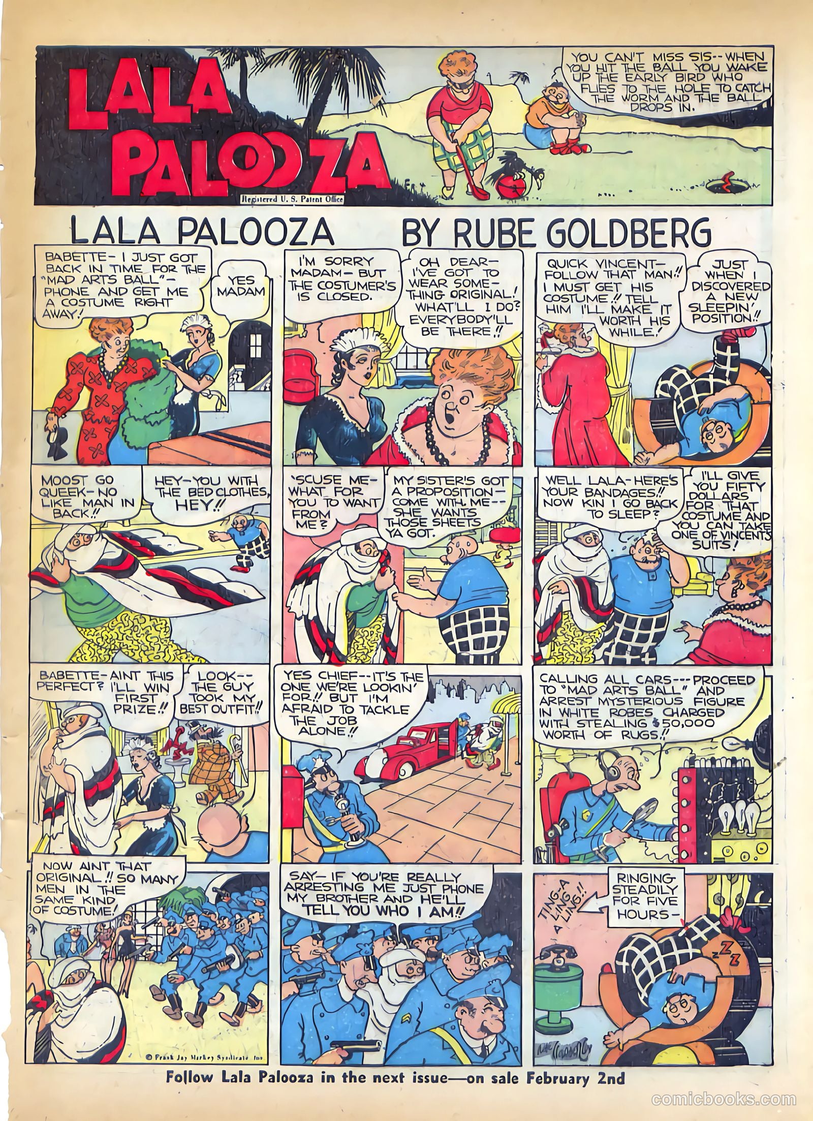 Feature Funnies #5 — page 16 of 65