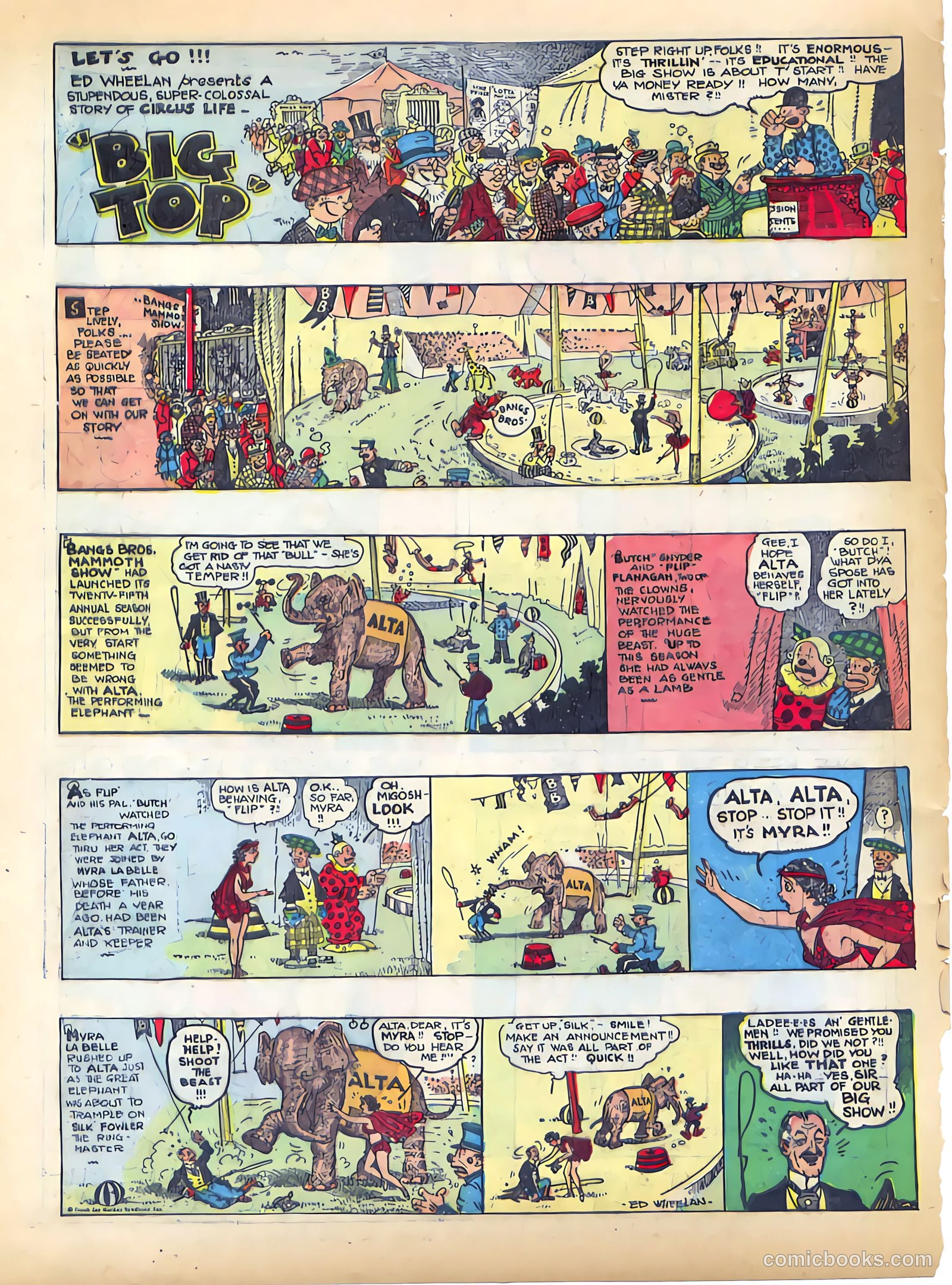 Feature Funnies #5 — page 19 of 65