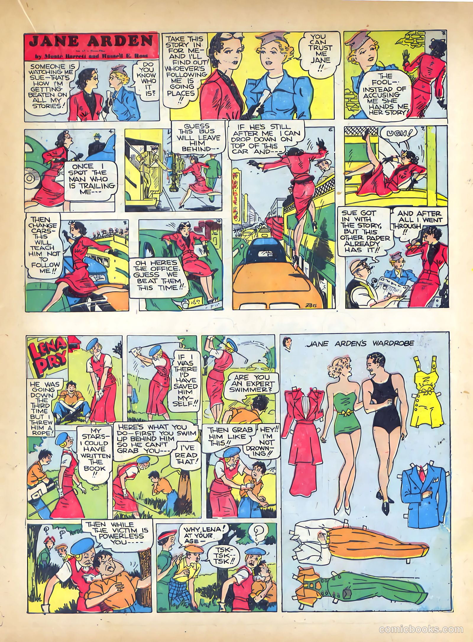 Feature Funnies #5 — page 36 of 65