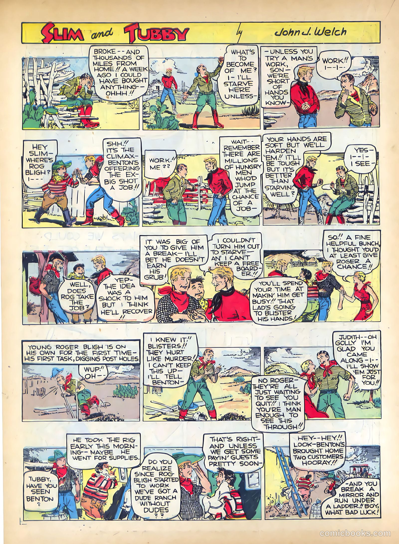 Feature Funnies #5 — page 41 of 65