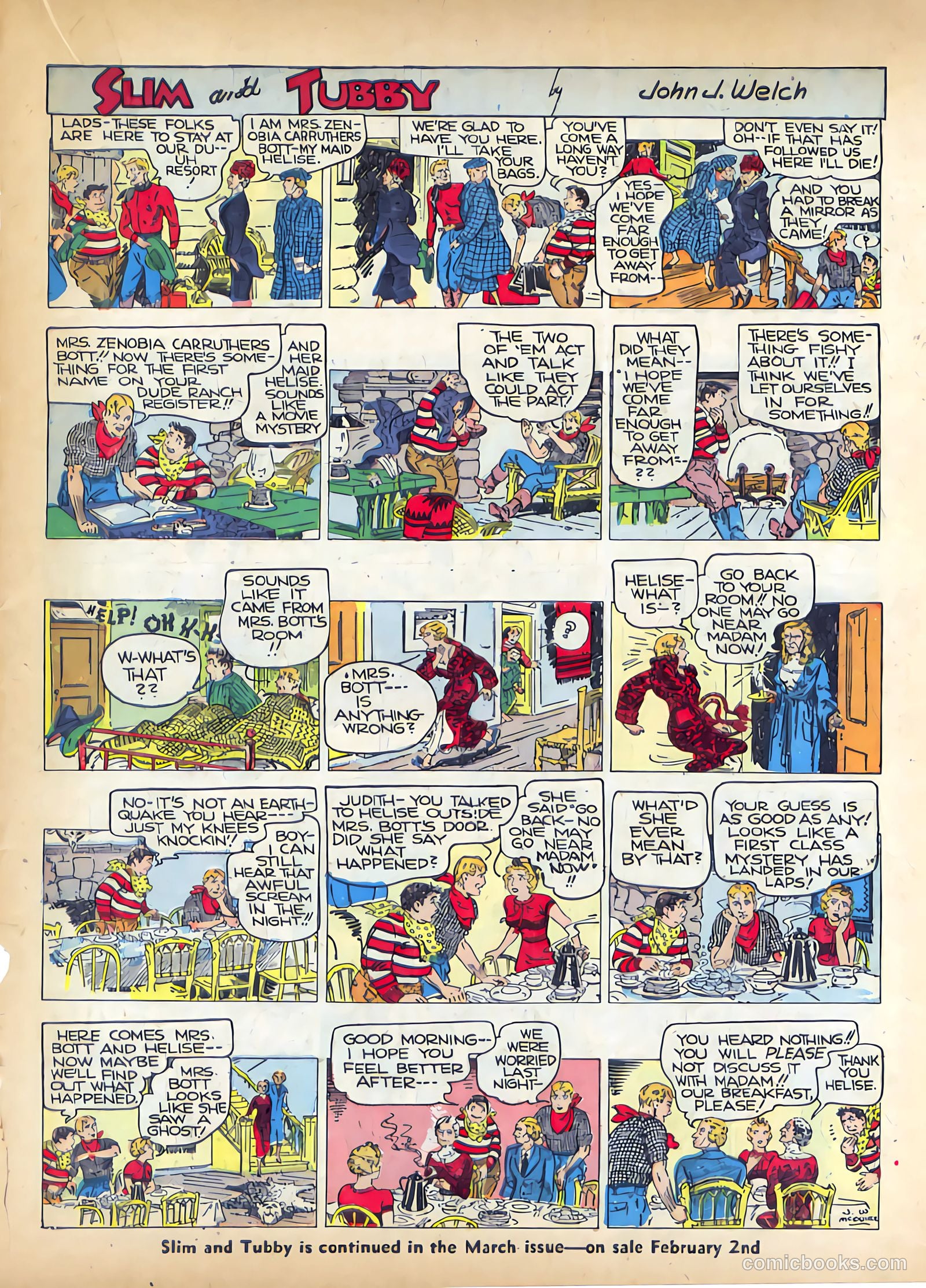 Feature Funnies #5 — page 42 of 65