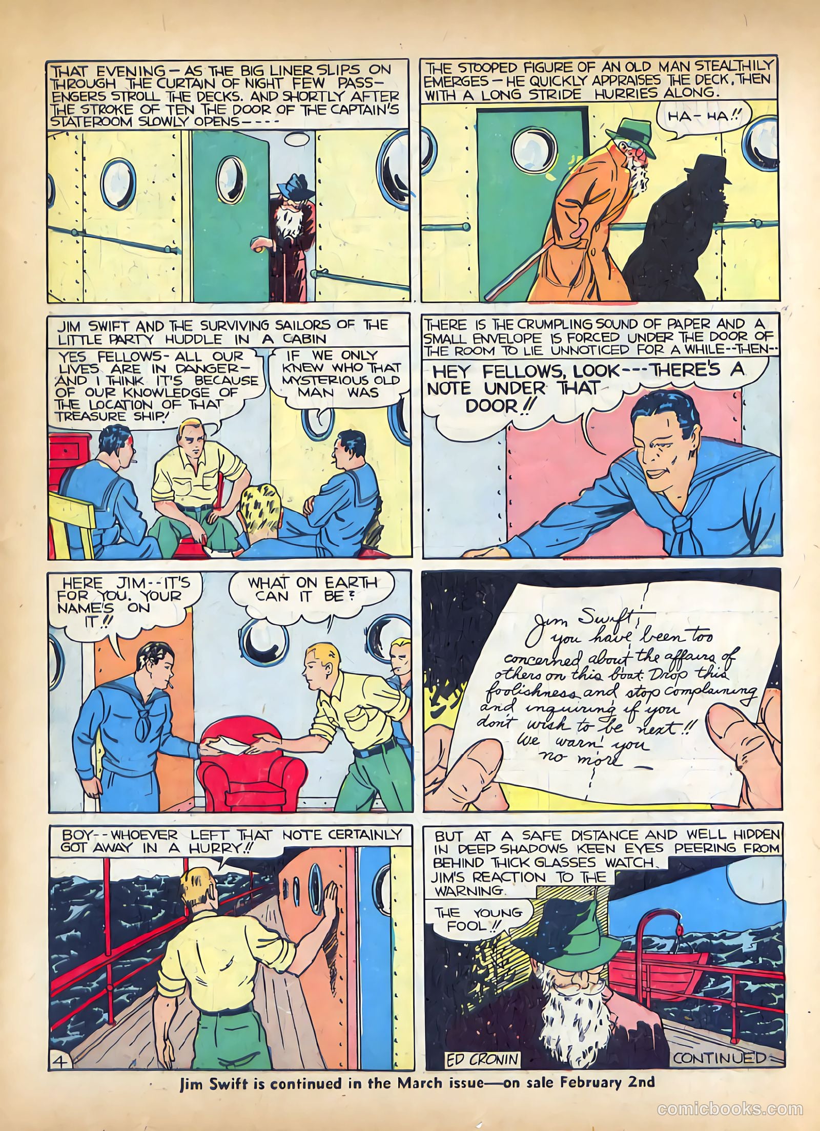 Feature Funnies #5 — page 58 of 65