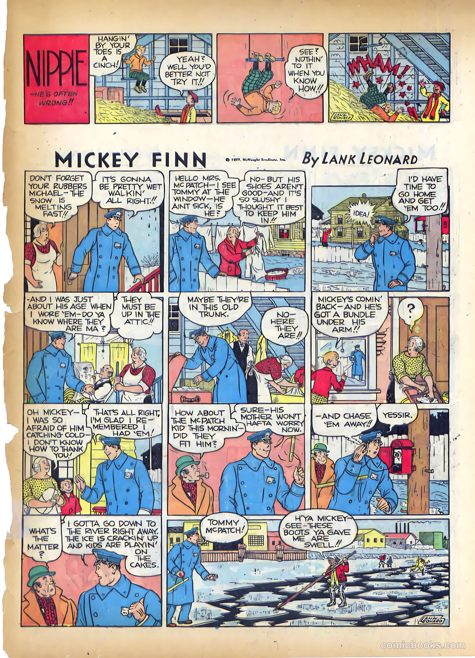 Feature Funnies #5 — page 64 of 65