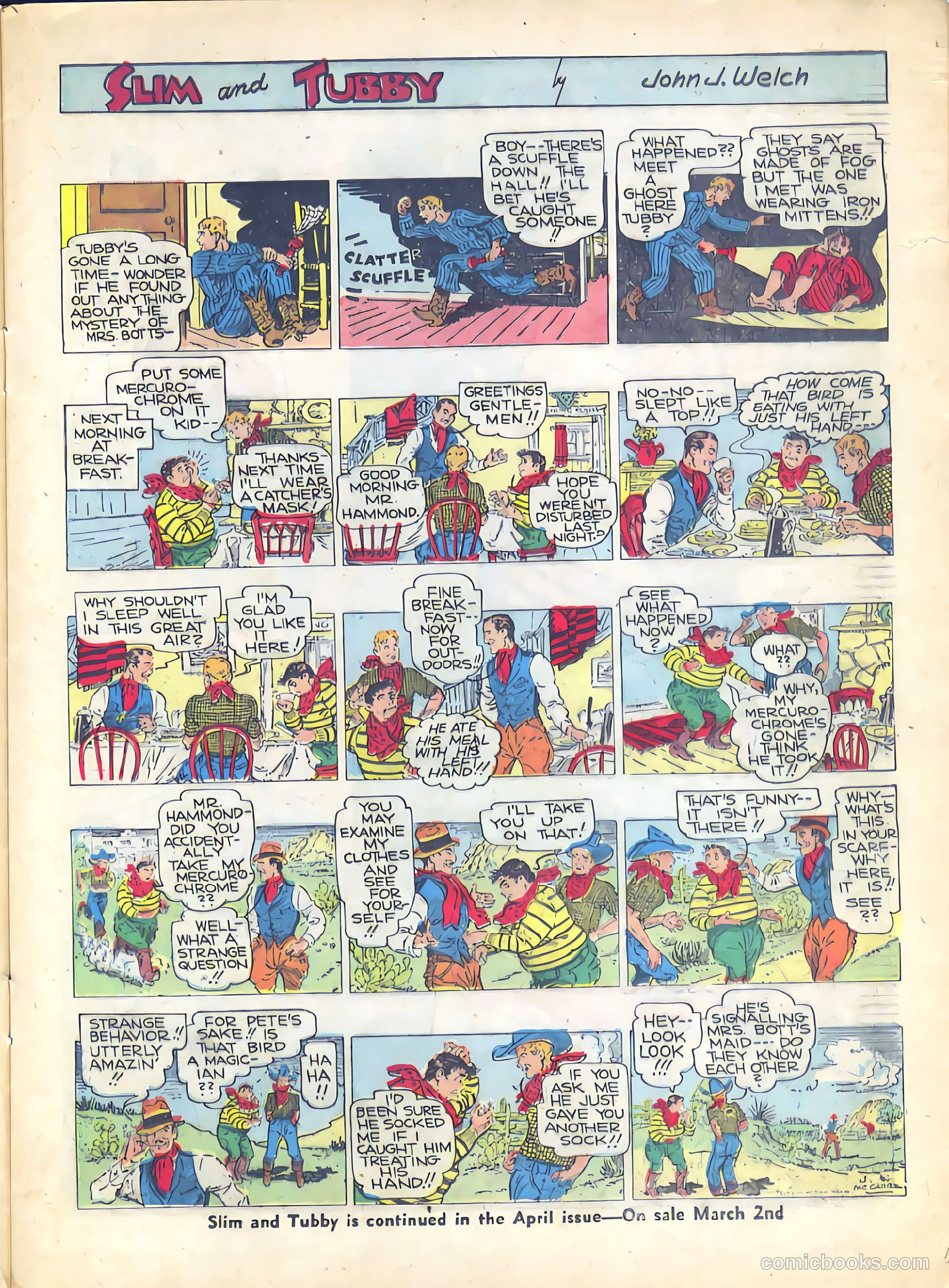 Feature Funnies #6 — page 25 of 68