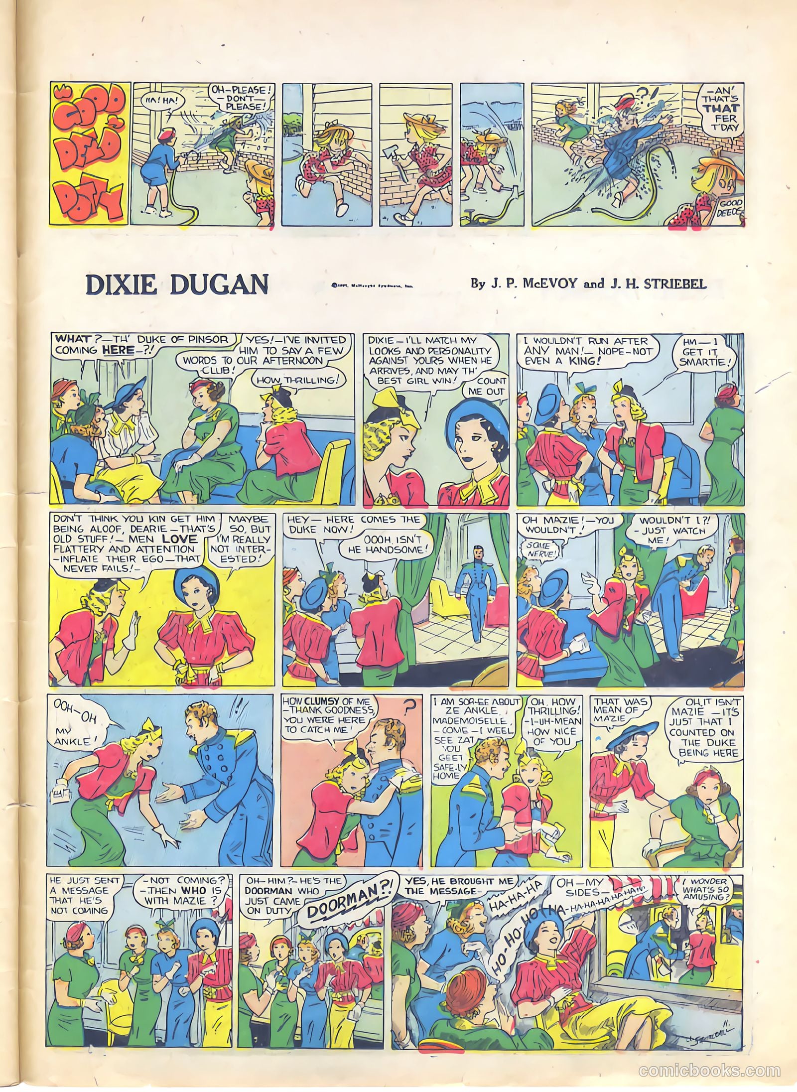 Feature Funnies #6 — page 59 of 68