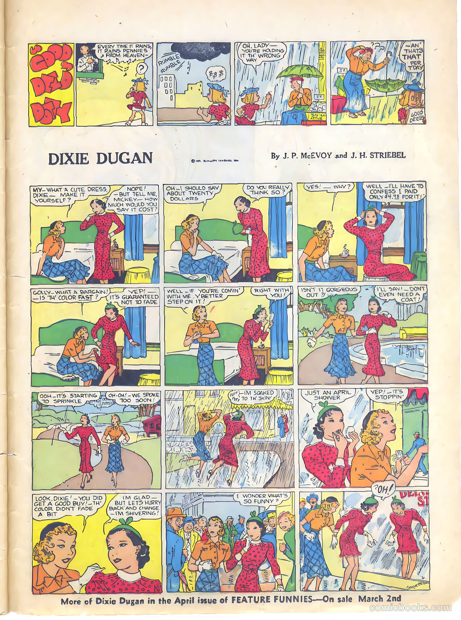 Feature Funnies #6 — page 61 of 68