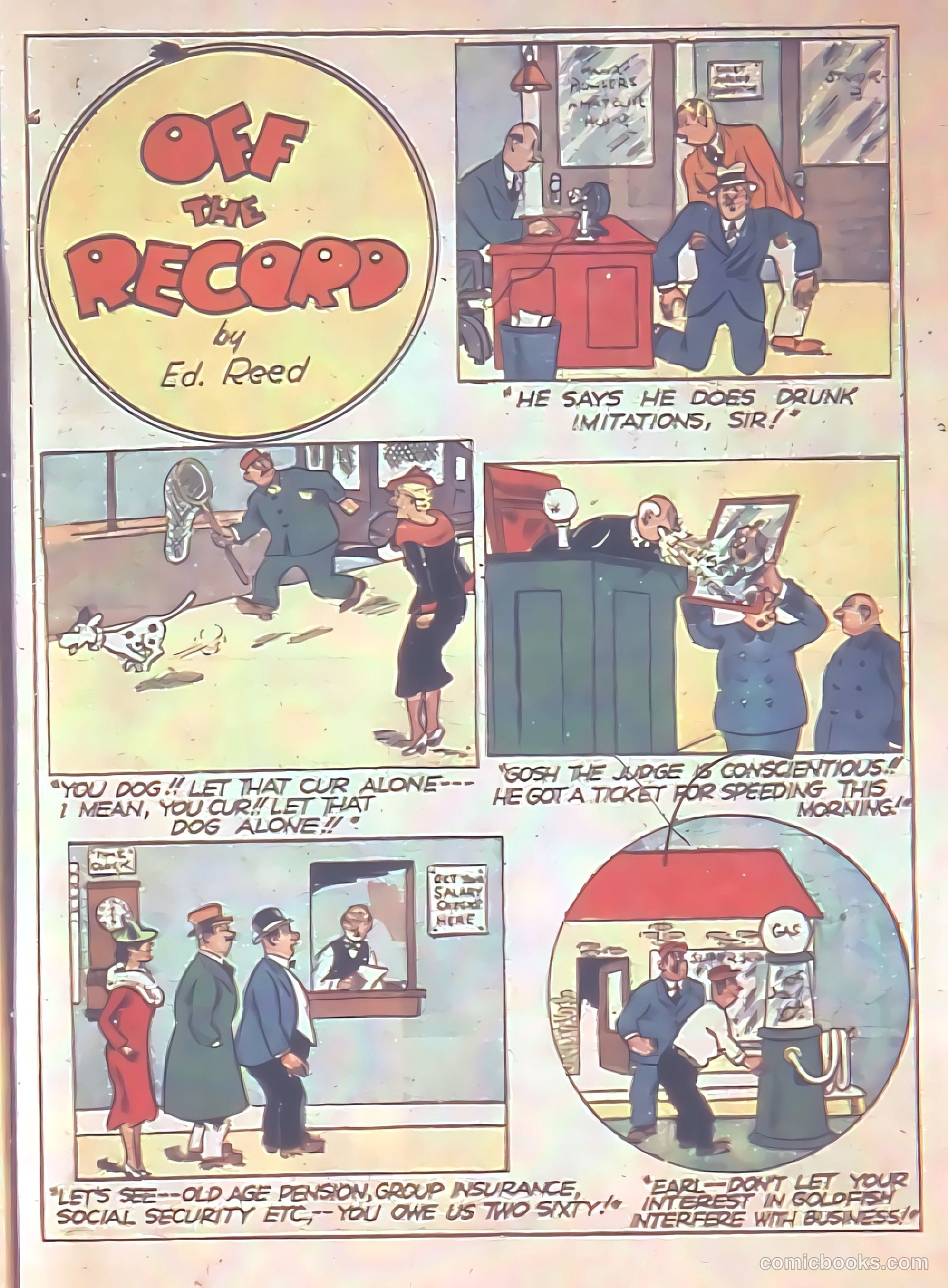 Feature Funnies #7 — page 7 of 67
