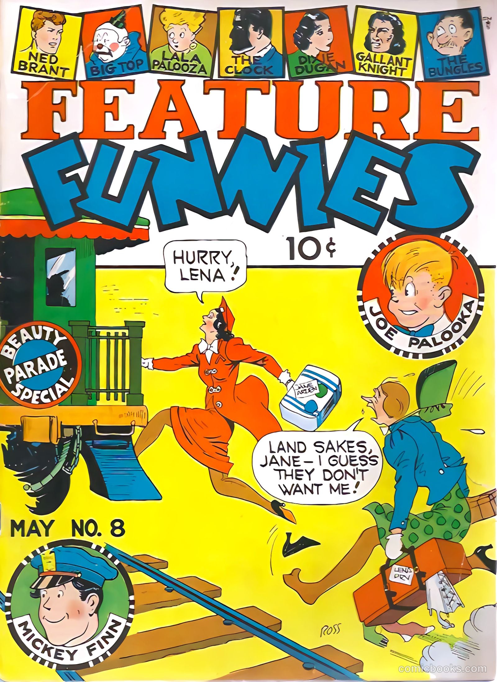 Feature Funnies #8 — page 1 of 66