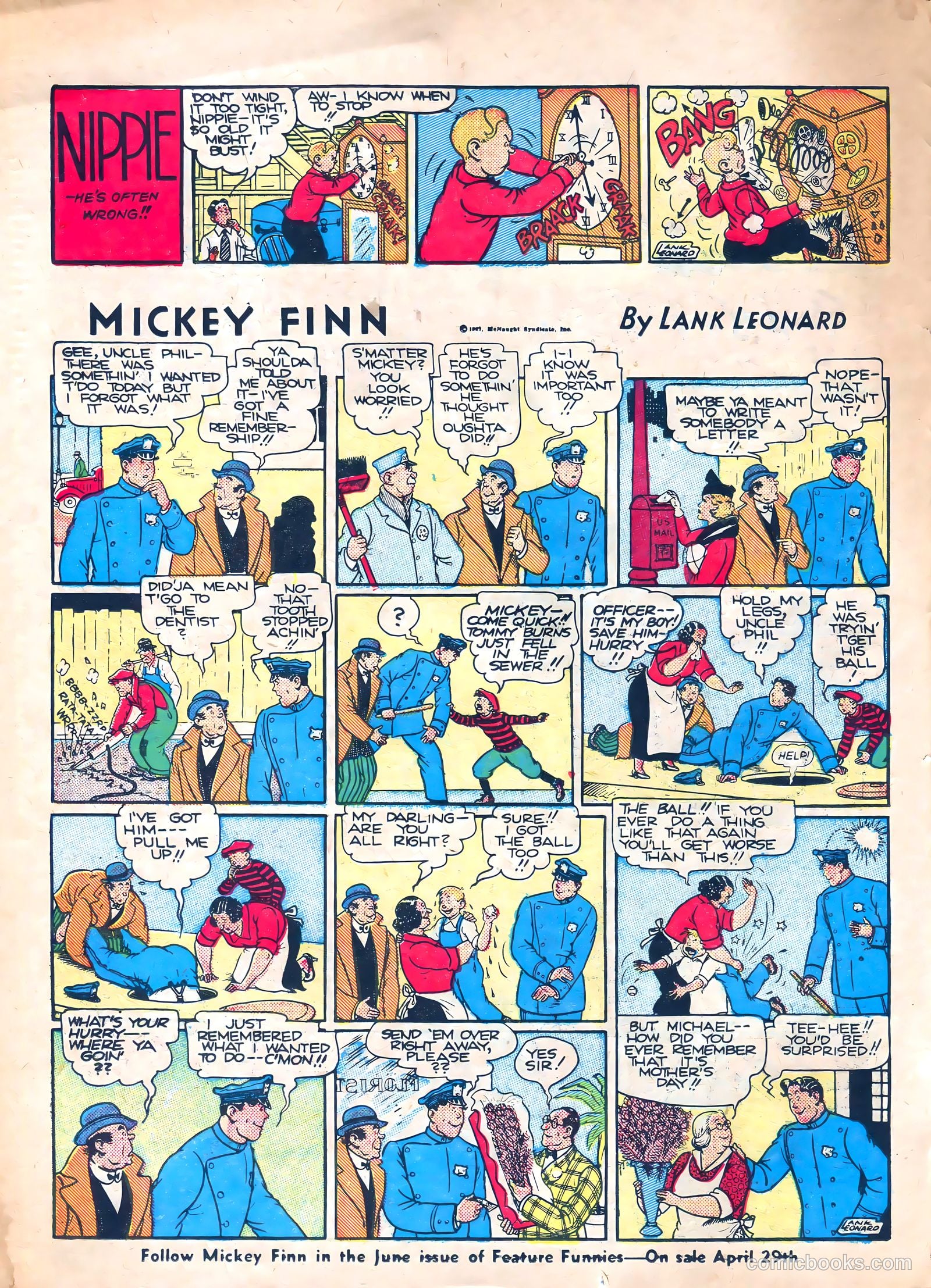 Feature Funnies #8 — page 5 of 66