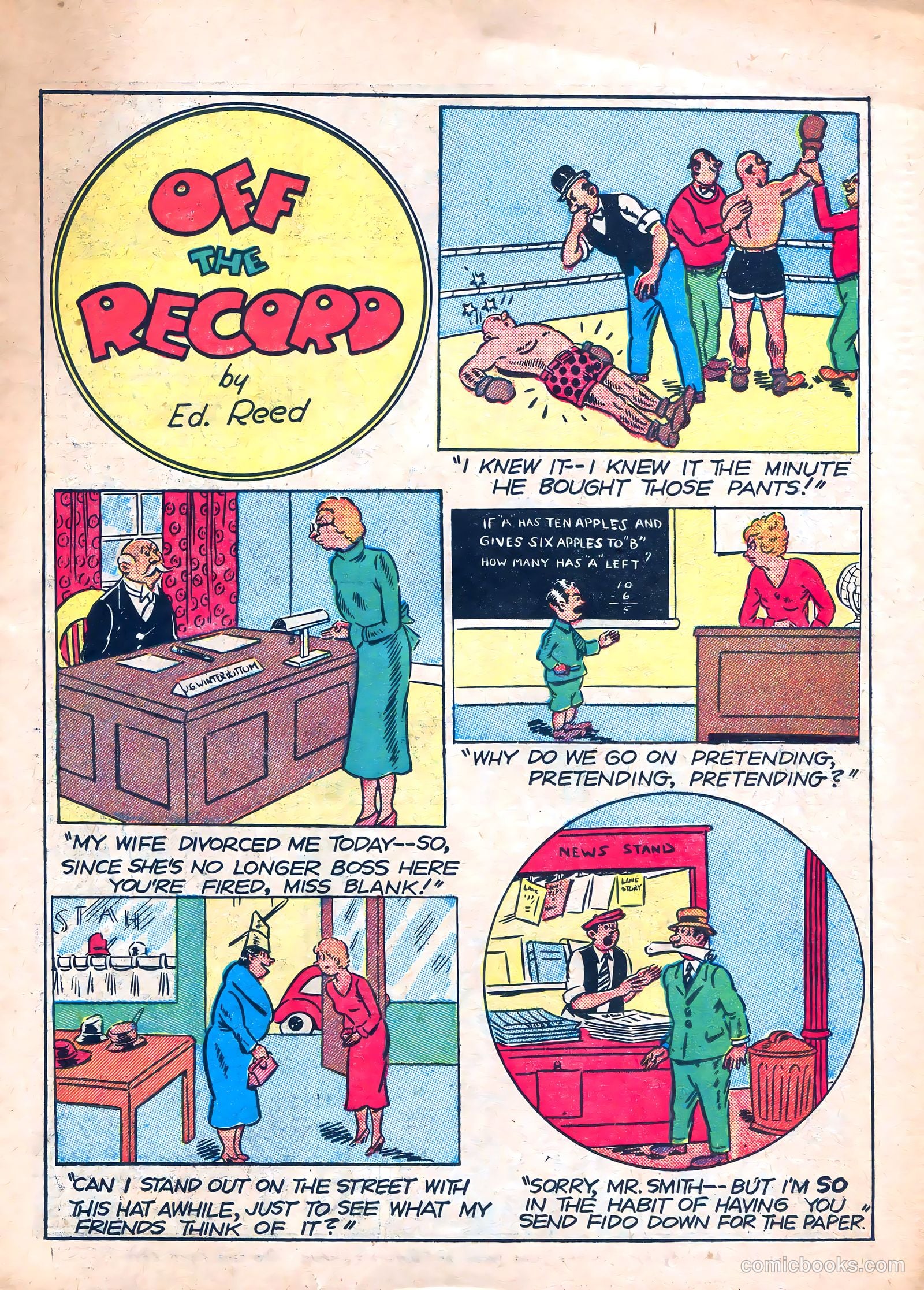 Feature Funnies #8 — page 6 of 66