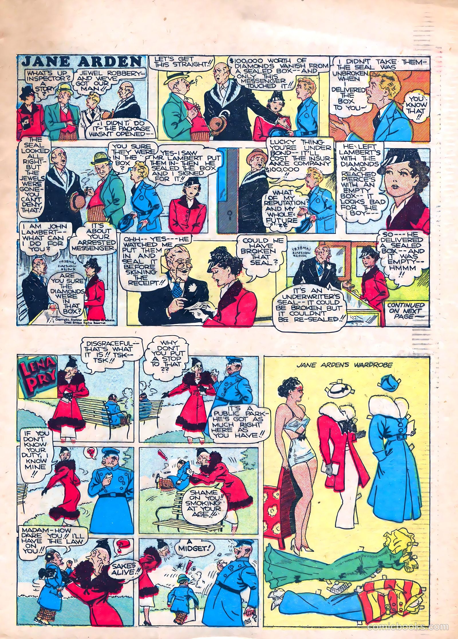Feature Funnies #8 — page 8 of 66