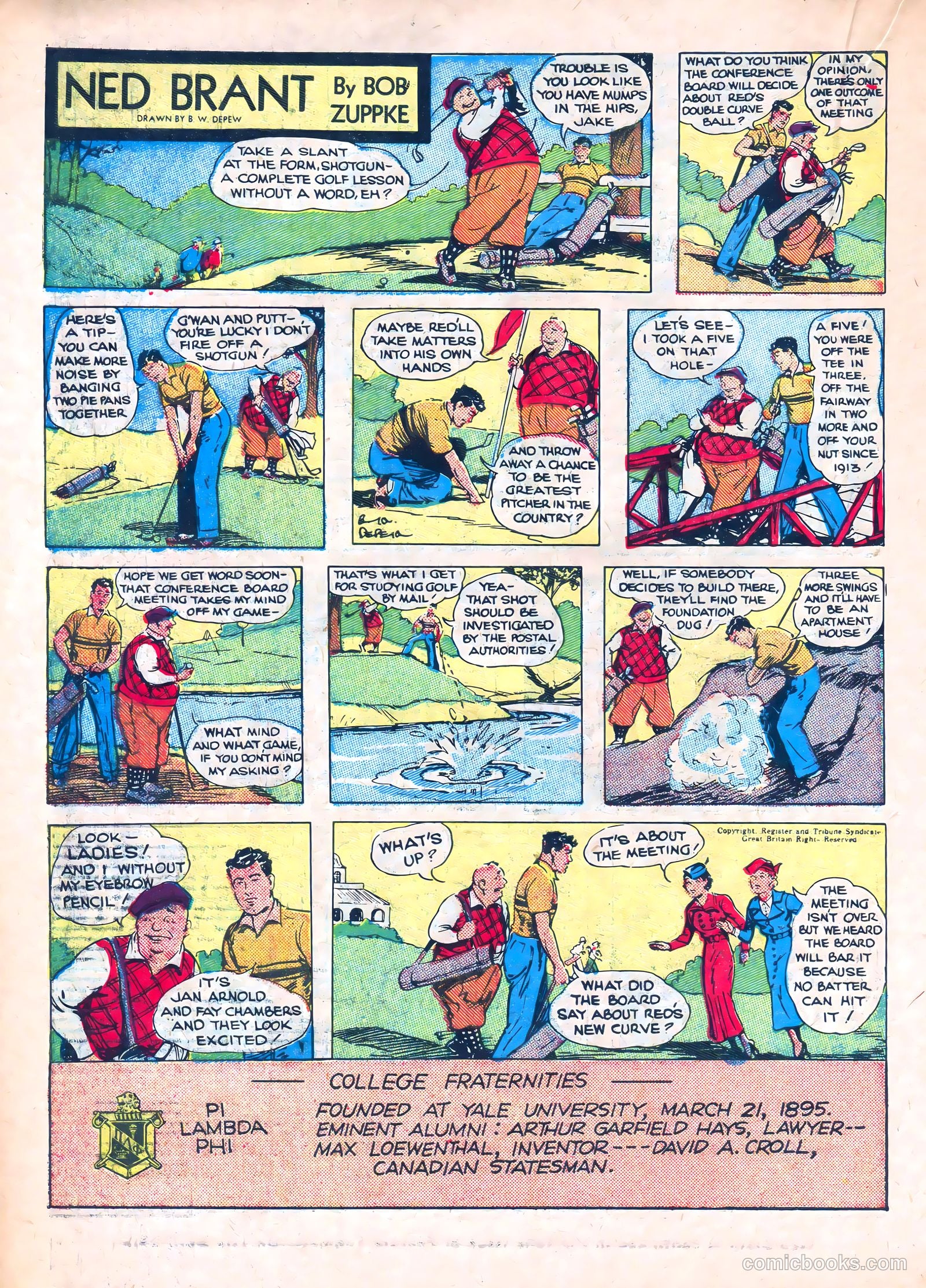 Feature Funnies #8 — page 36 of 66