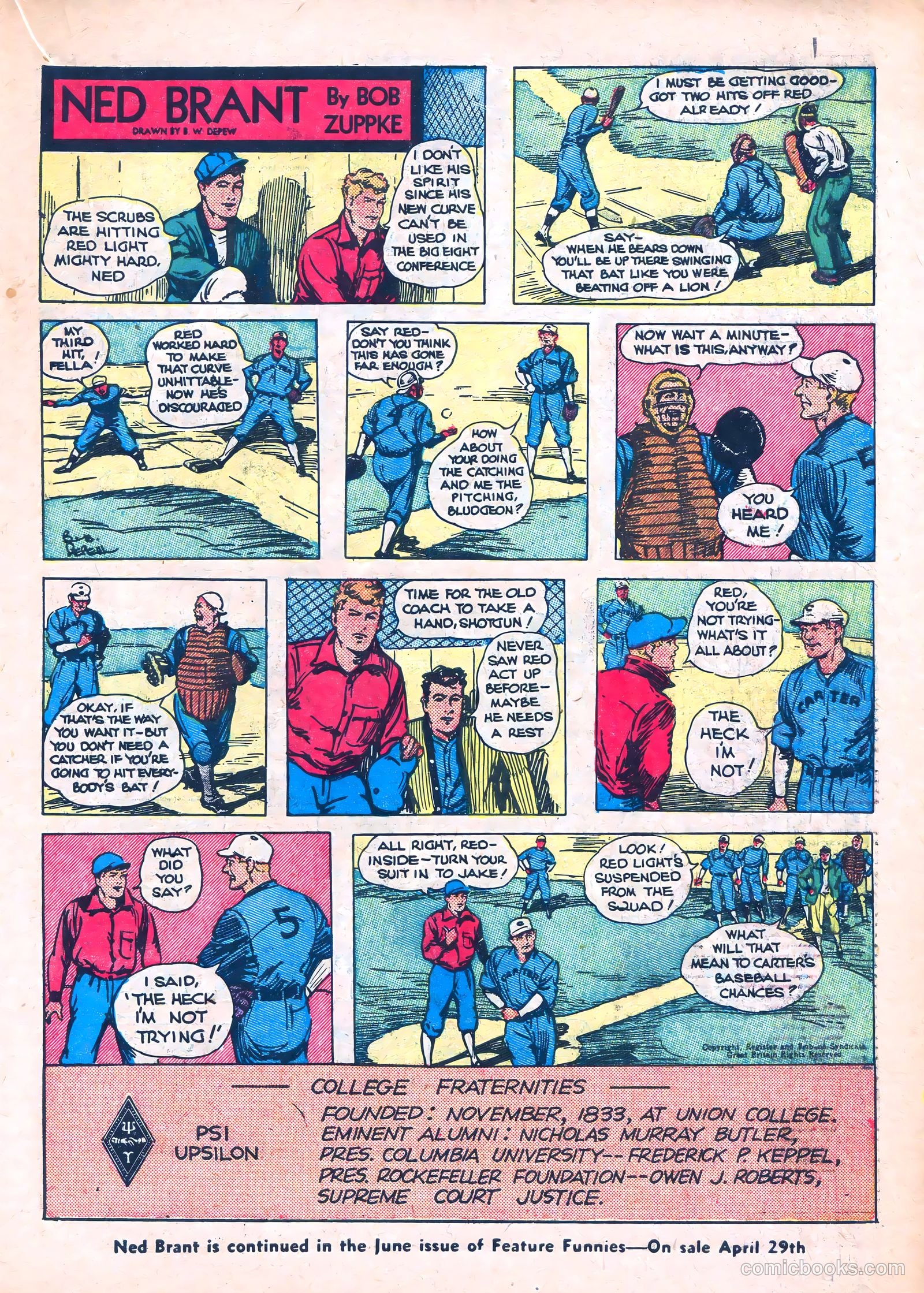 Feature Funnies #8 — page 37 of 66