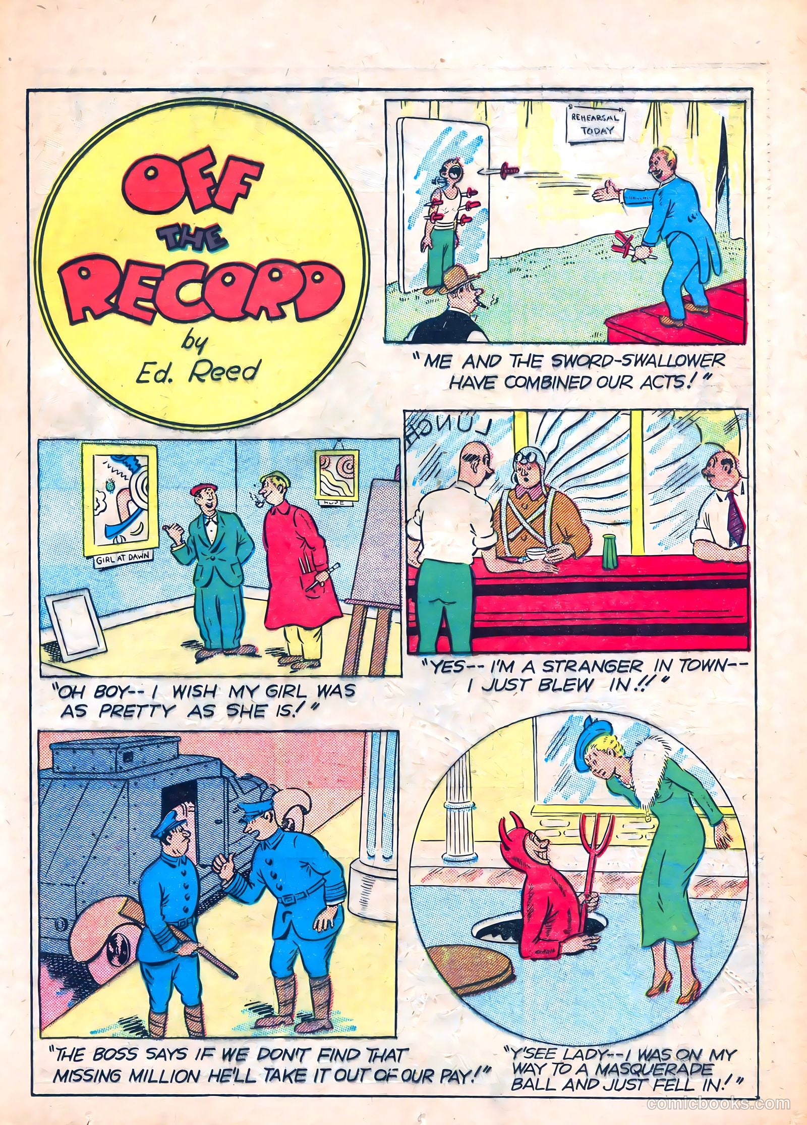 Feature Funnies #8 — page 55 of 66