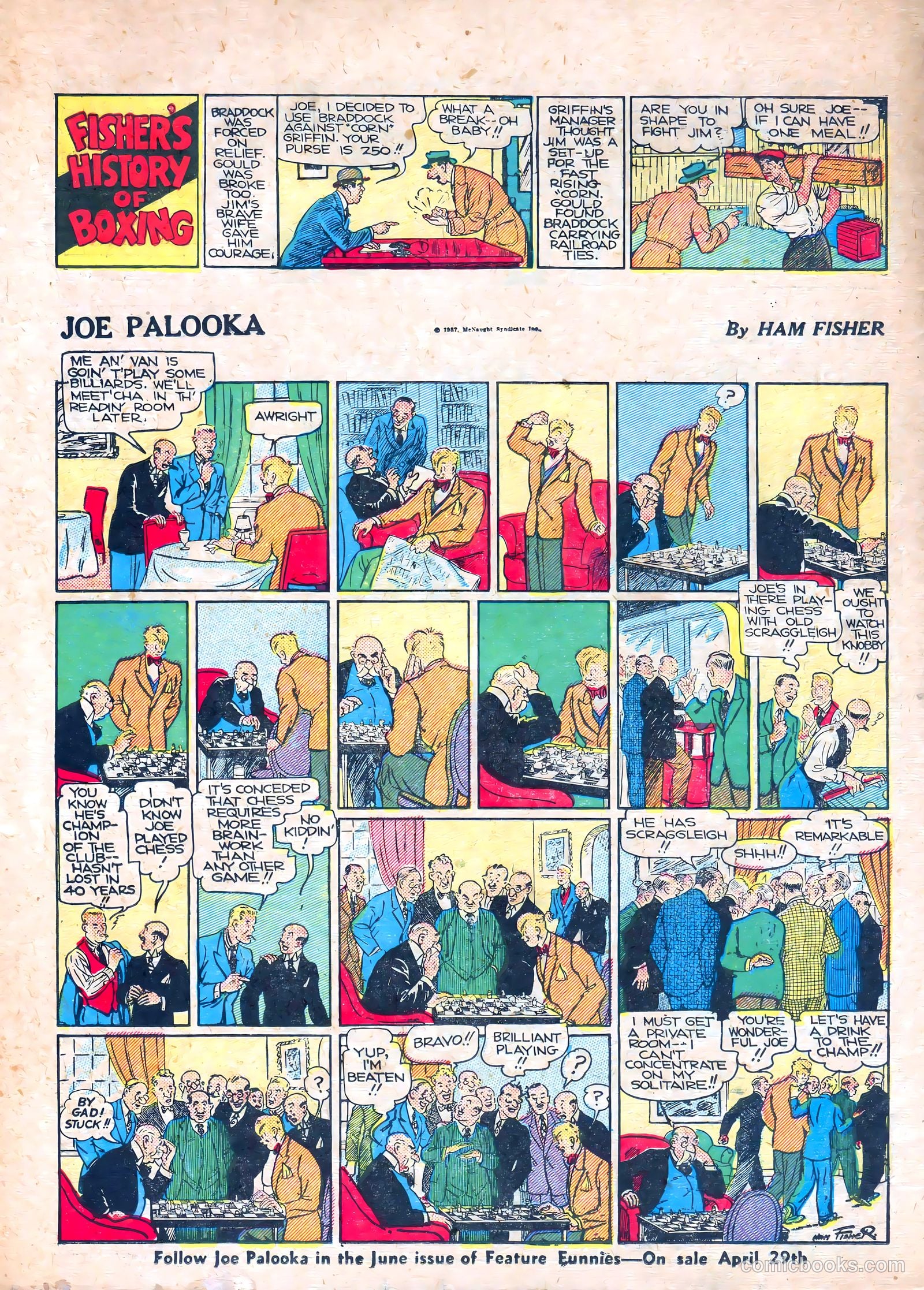 Feature Funnies #8 — page 64 of 66