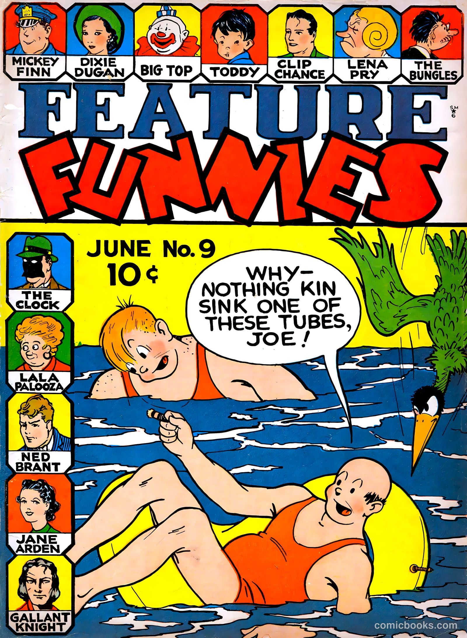 Feature Funnies #9 — page 1 of 67