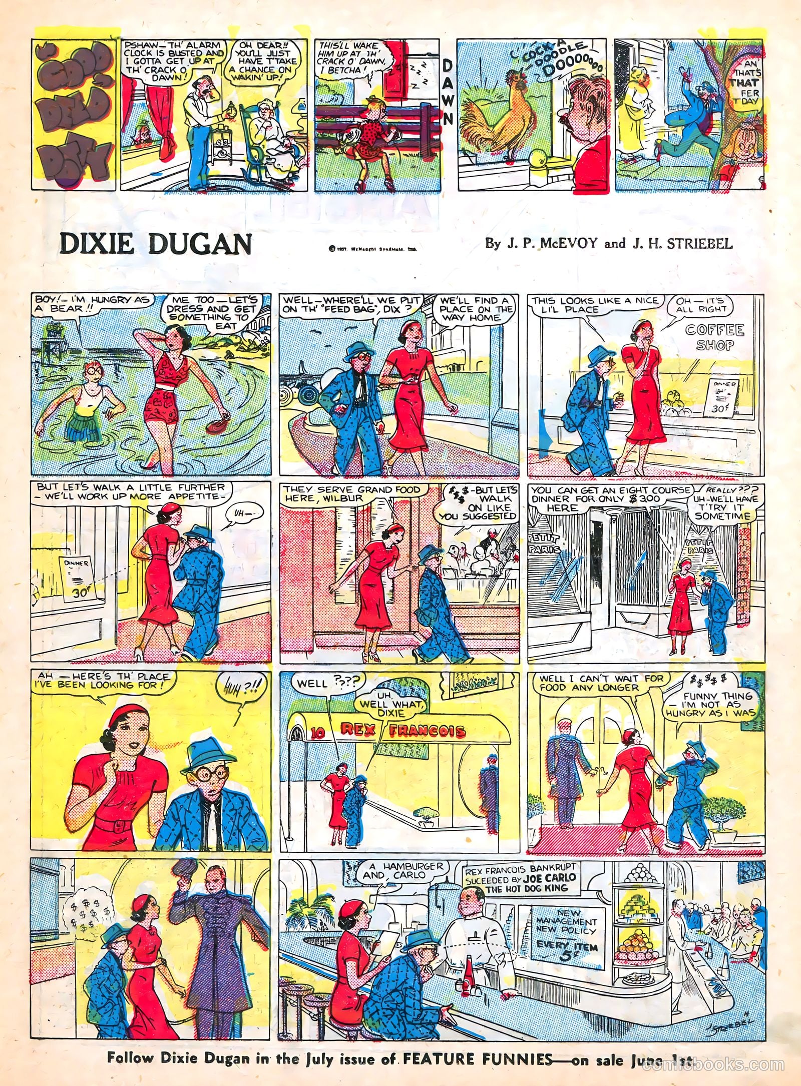 Feature Funnies #9 — page 58 of 67