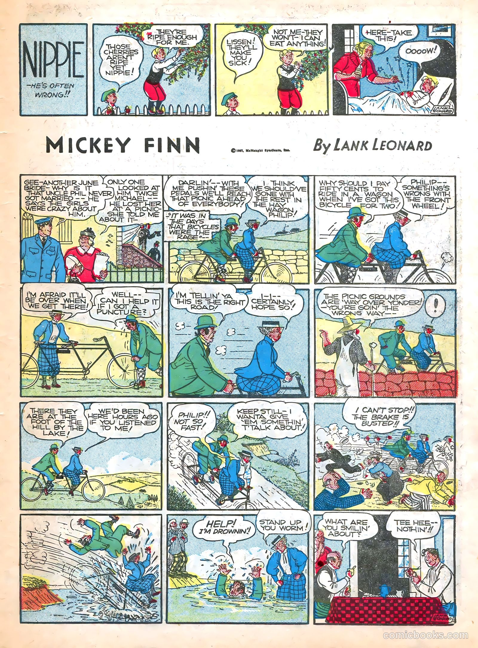 Feature Funnies #9 — page 64 of 67