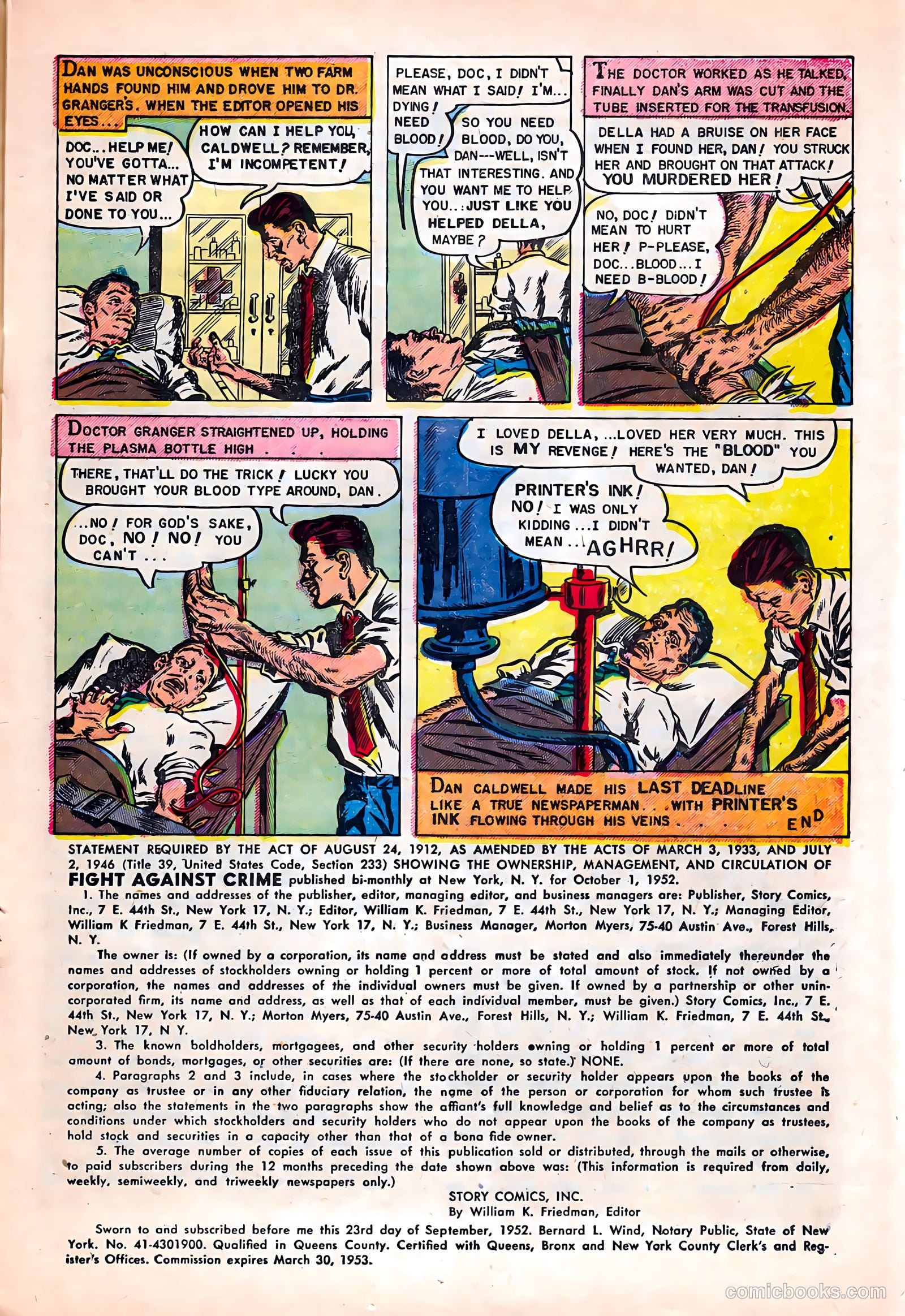 Fight against Crime #13 — page 17 of 36