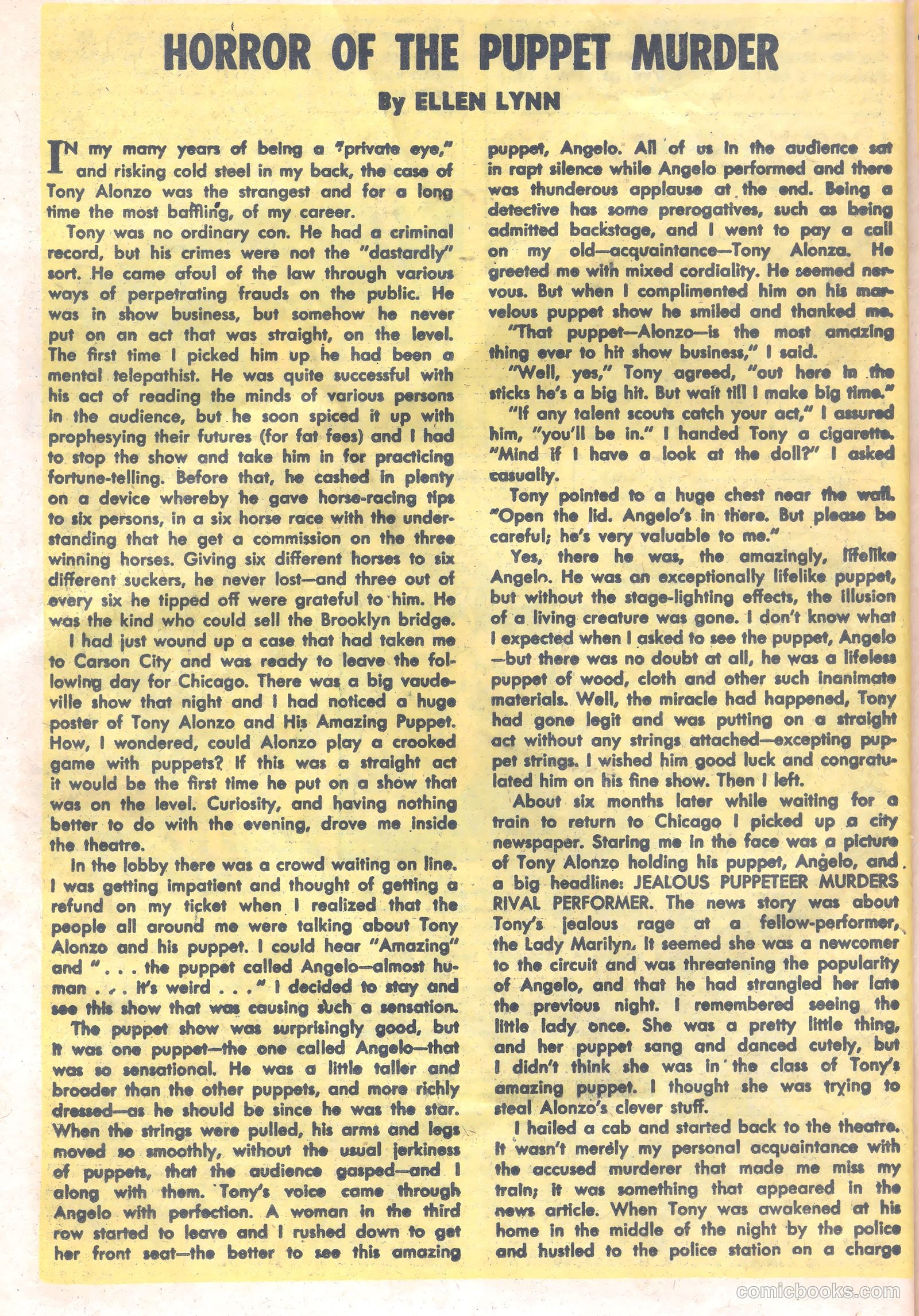 Fight against Crime #19 — page 18 of 36