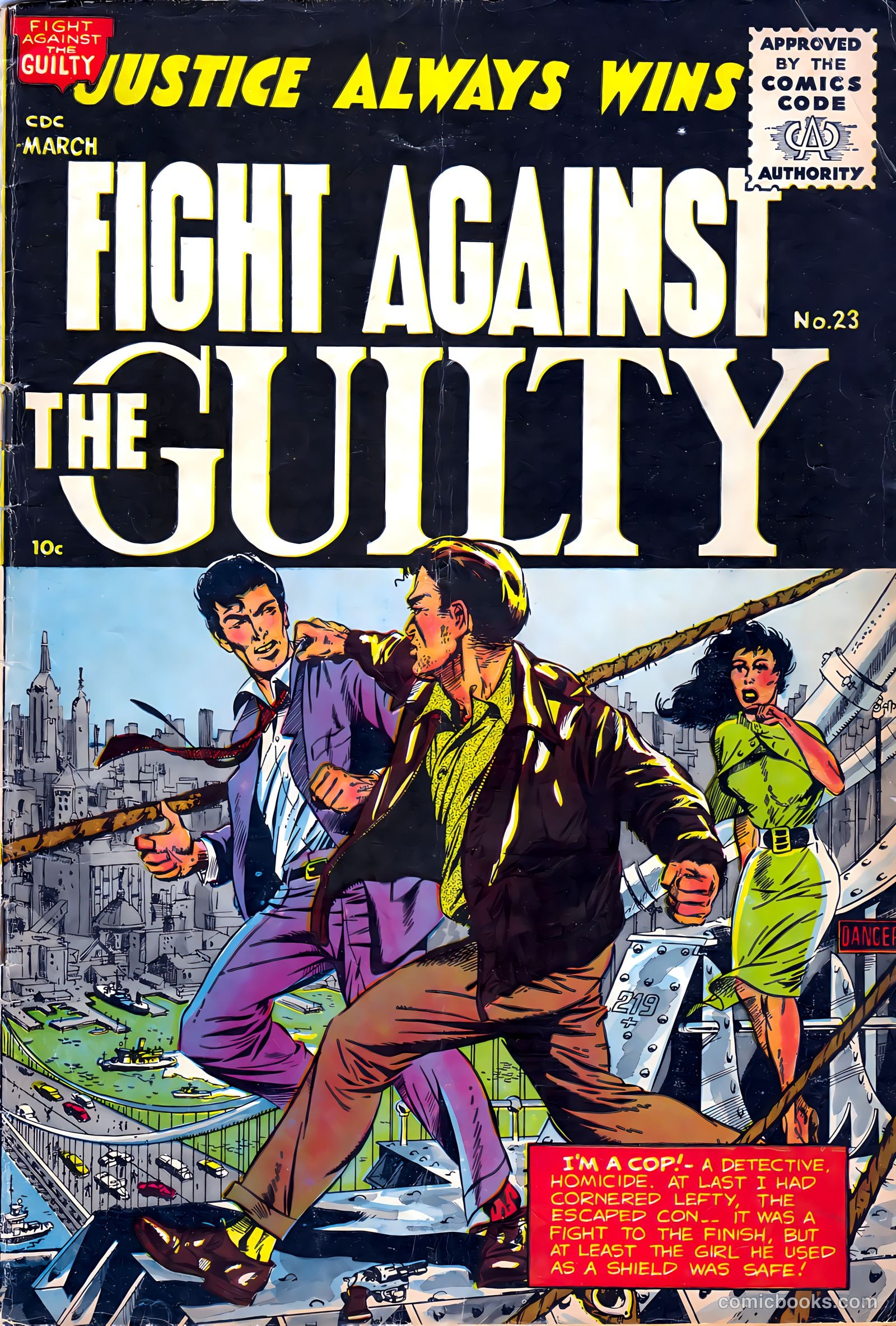 Fight Against the Guilty #23 — page 1 of 36