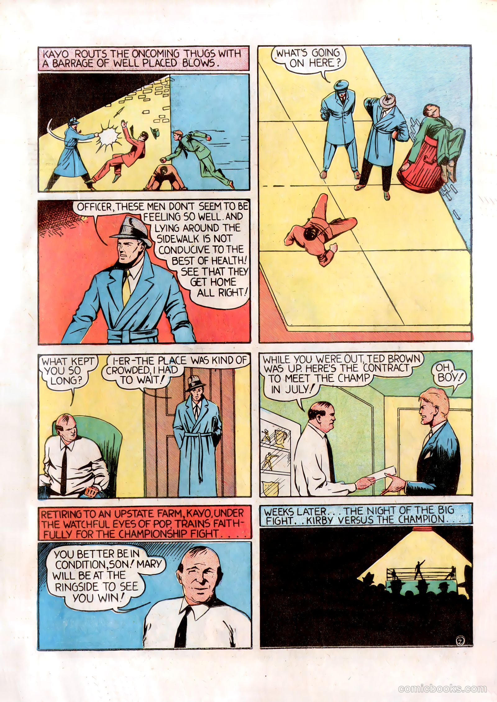Fight Comics #1 — page 31 of 68