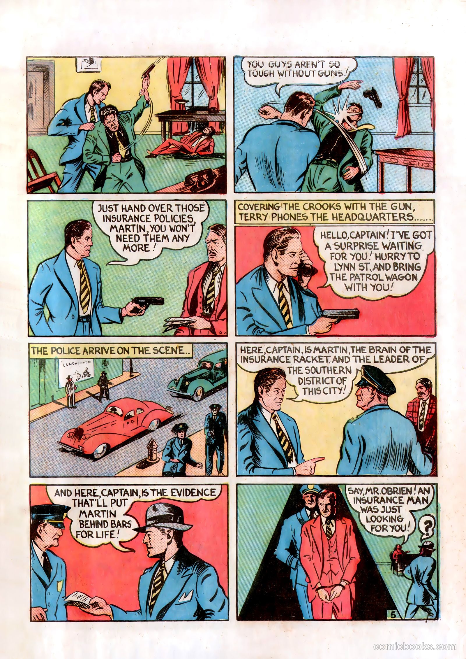 Fight Comics #1 — page 55 of 68
