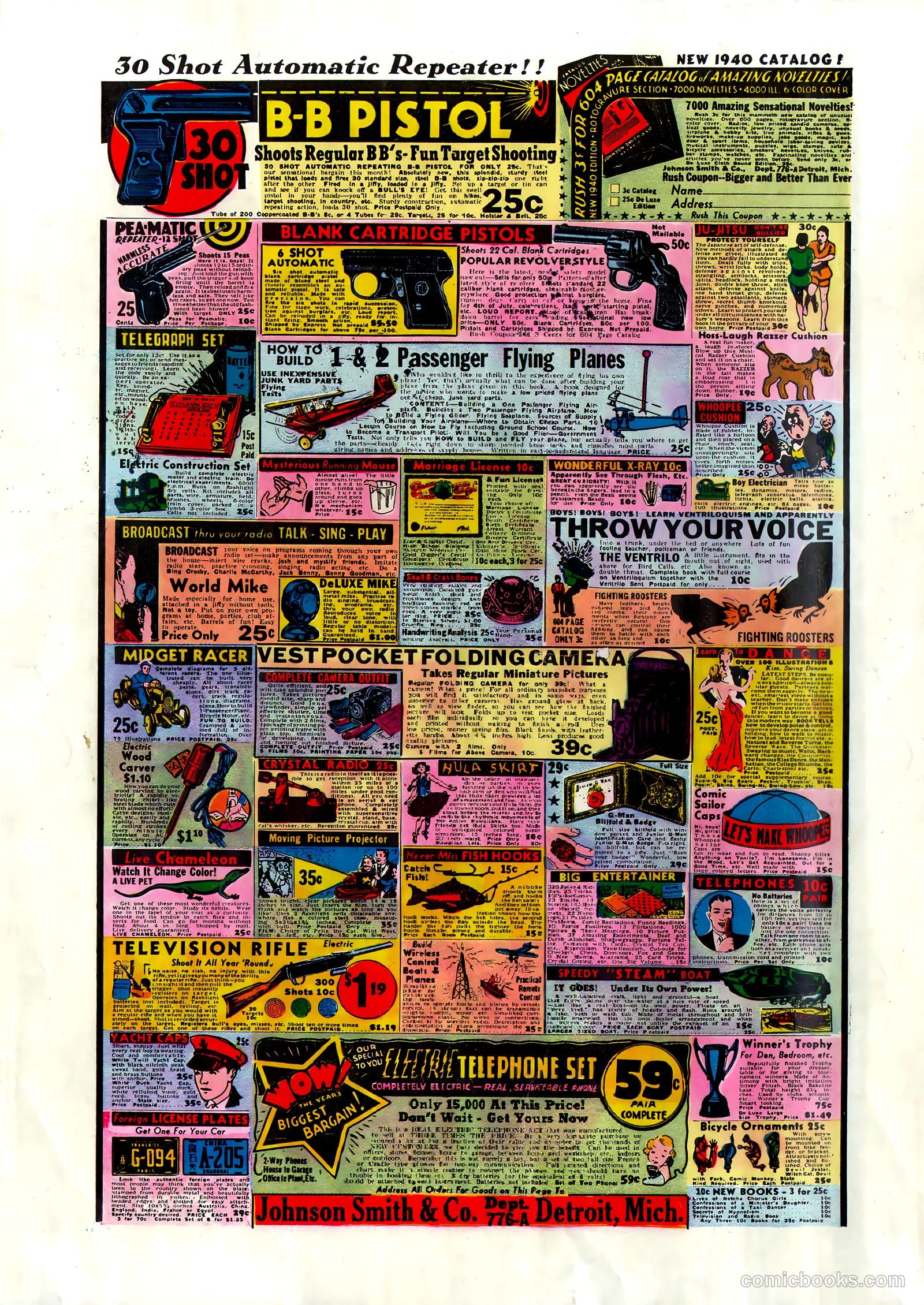 Fight Comics #1 — page 68 of 68
