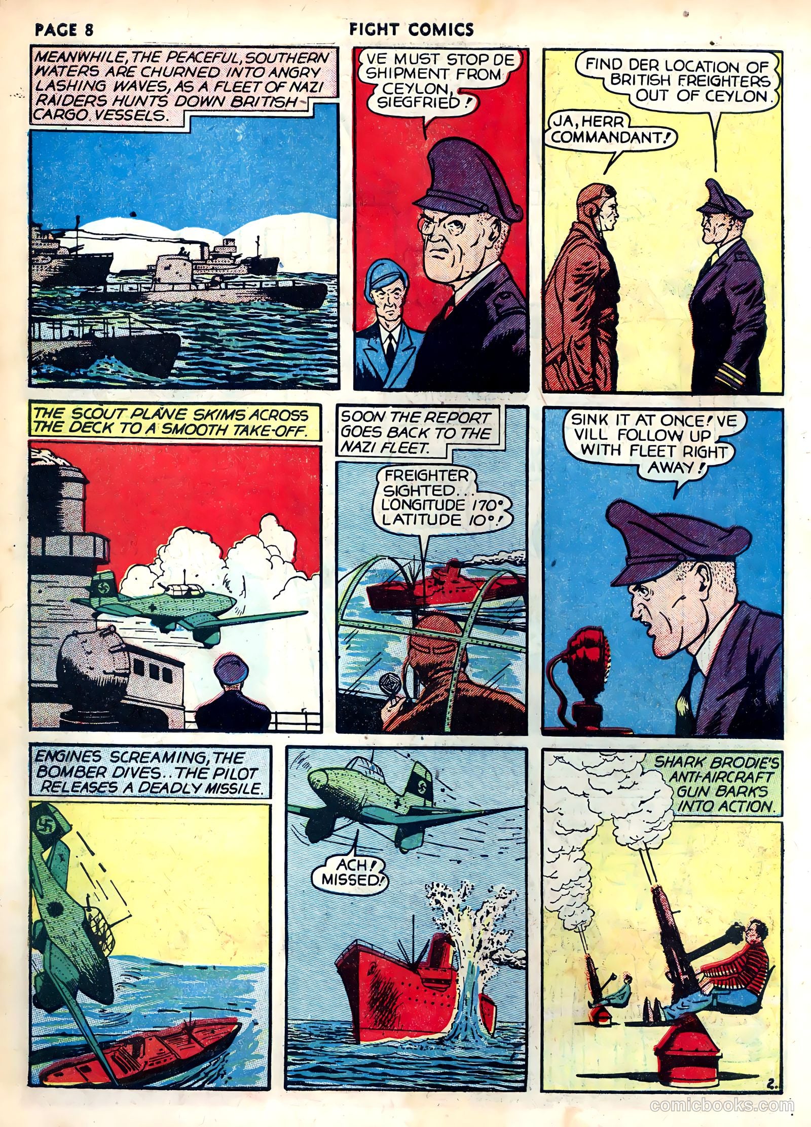 Fight Comics #10 — page 10 of 68
