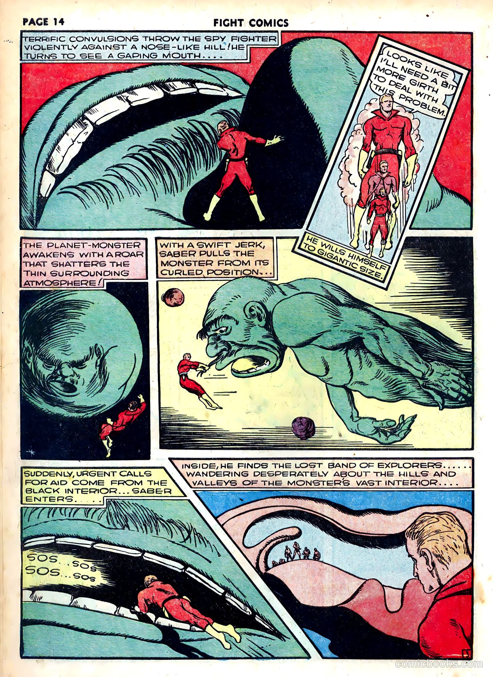 Fight Comics #10 — page 16 of 68