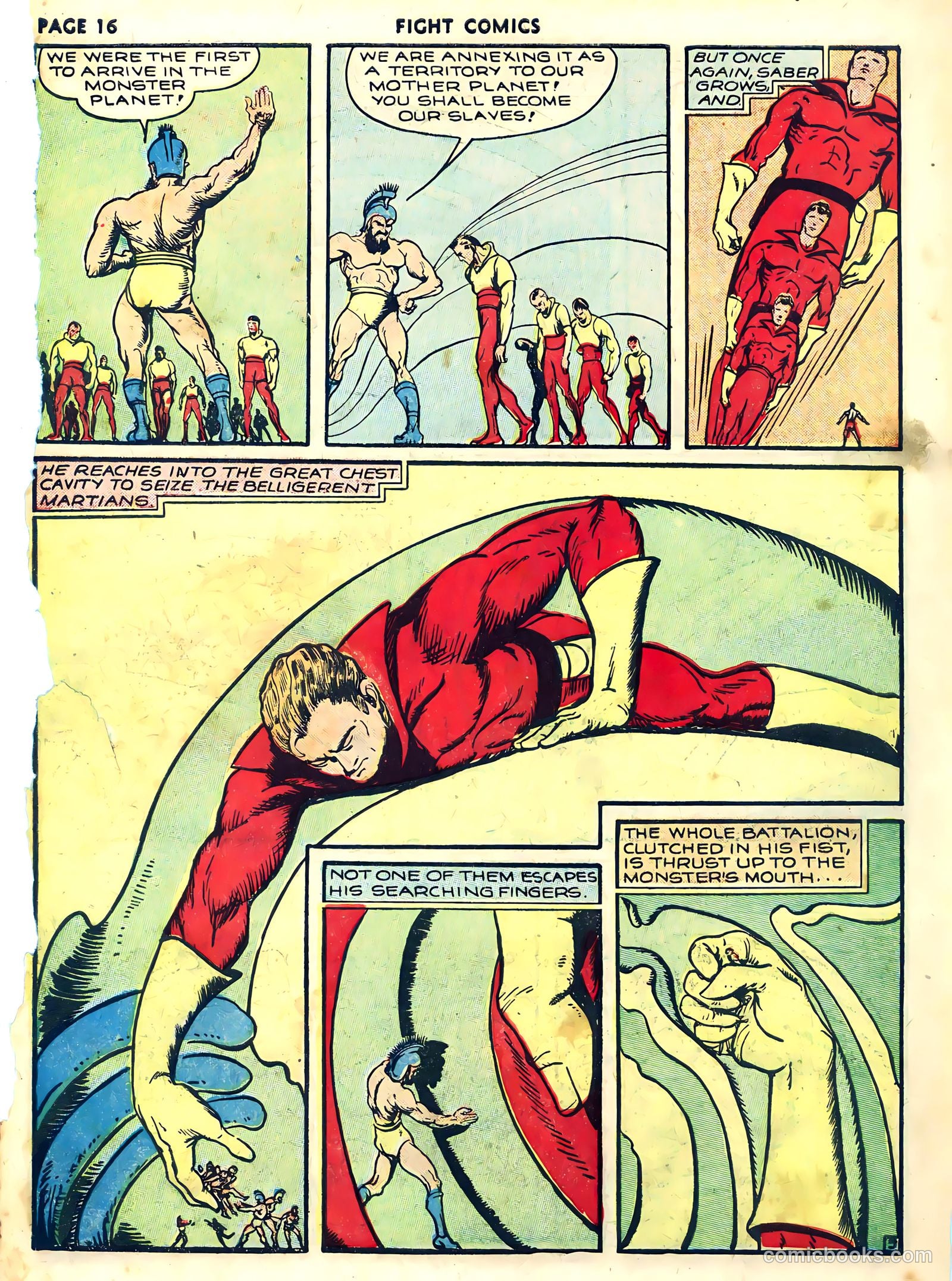 Fight Comics #10 — page 18 of 68
