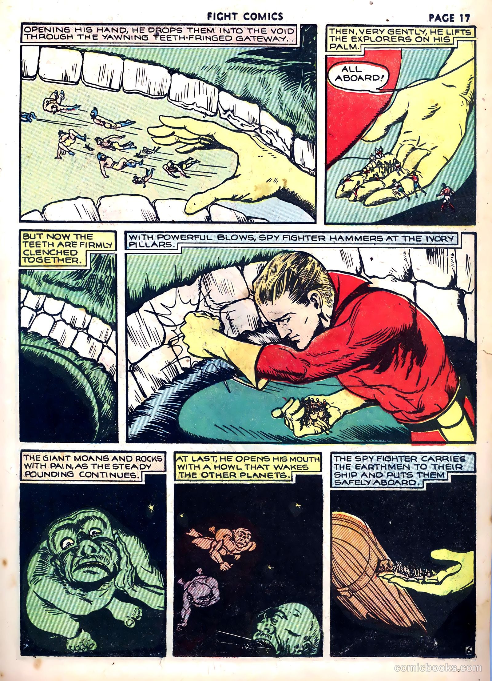Fight Comics #10 — page 19 of 68