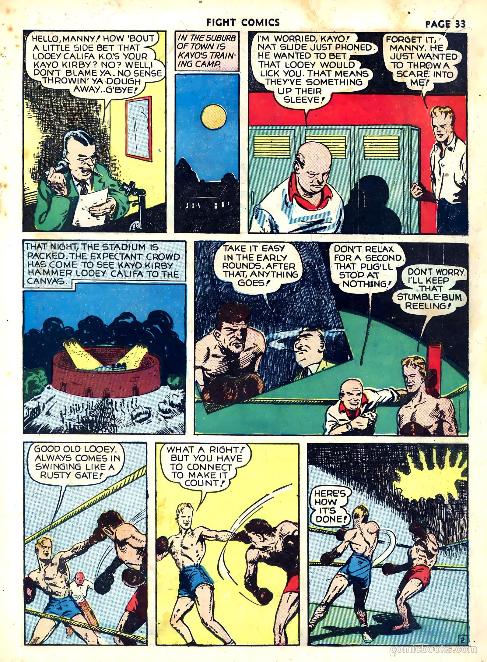 Fight Comics #10 — page 35 of 68