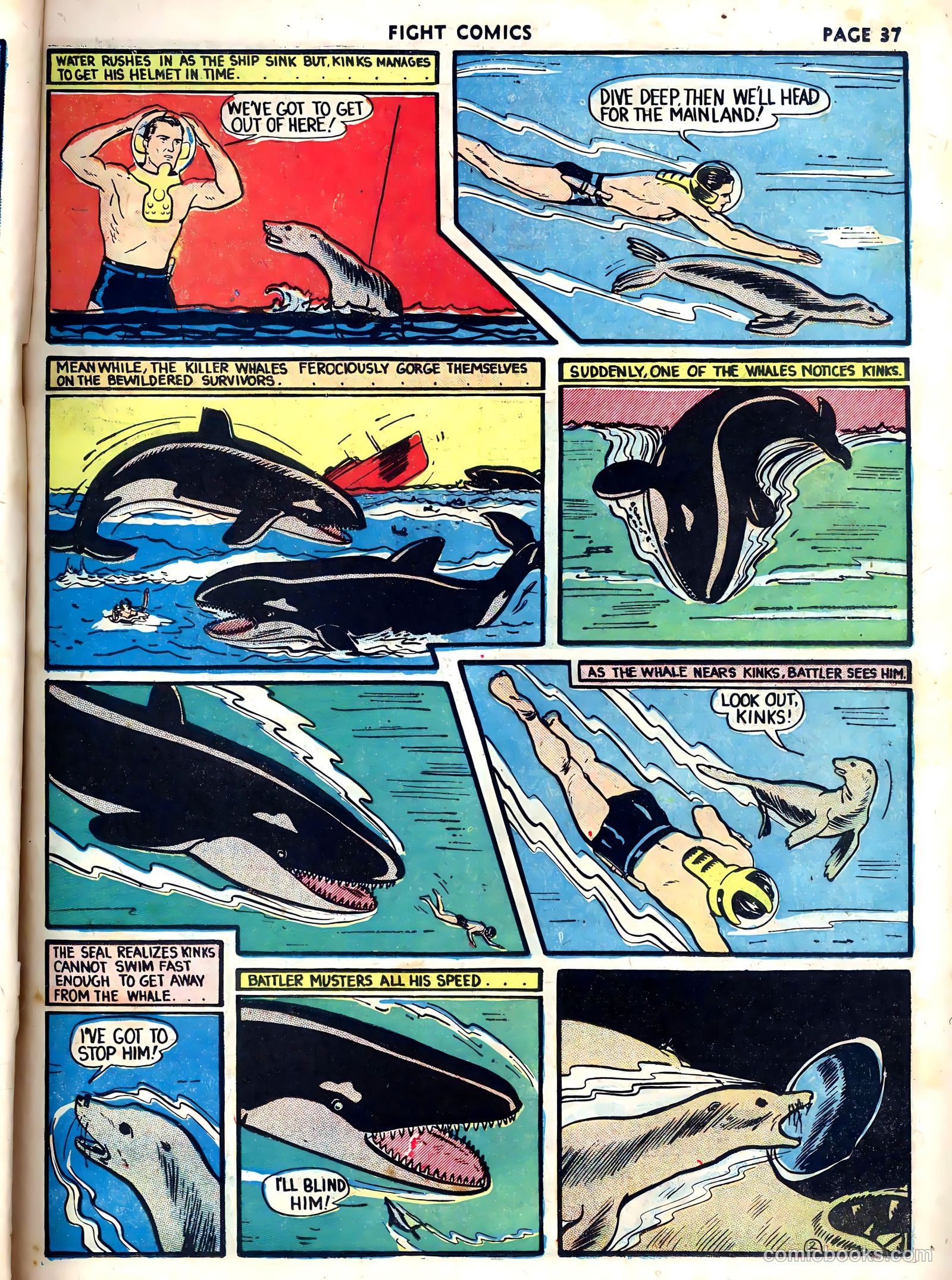 Fight Comics #10 — page 39 of 68