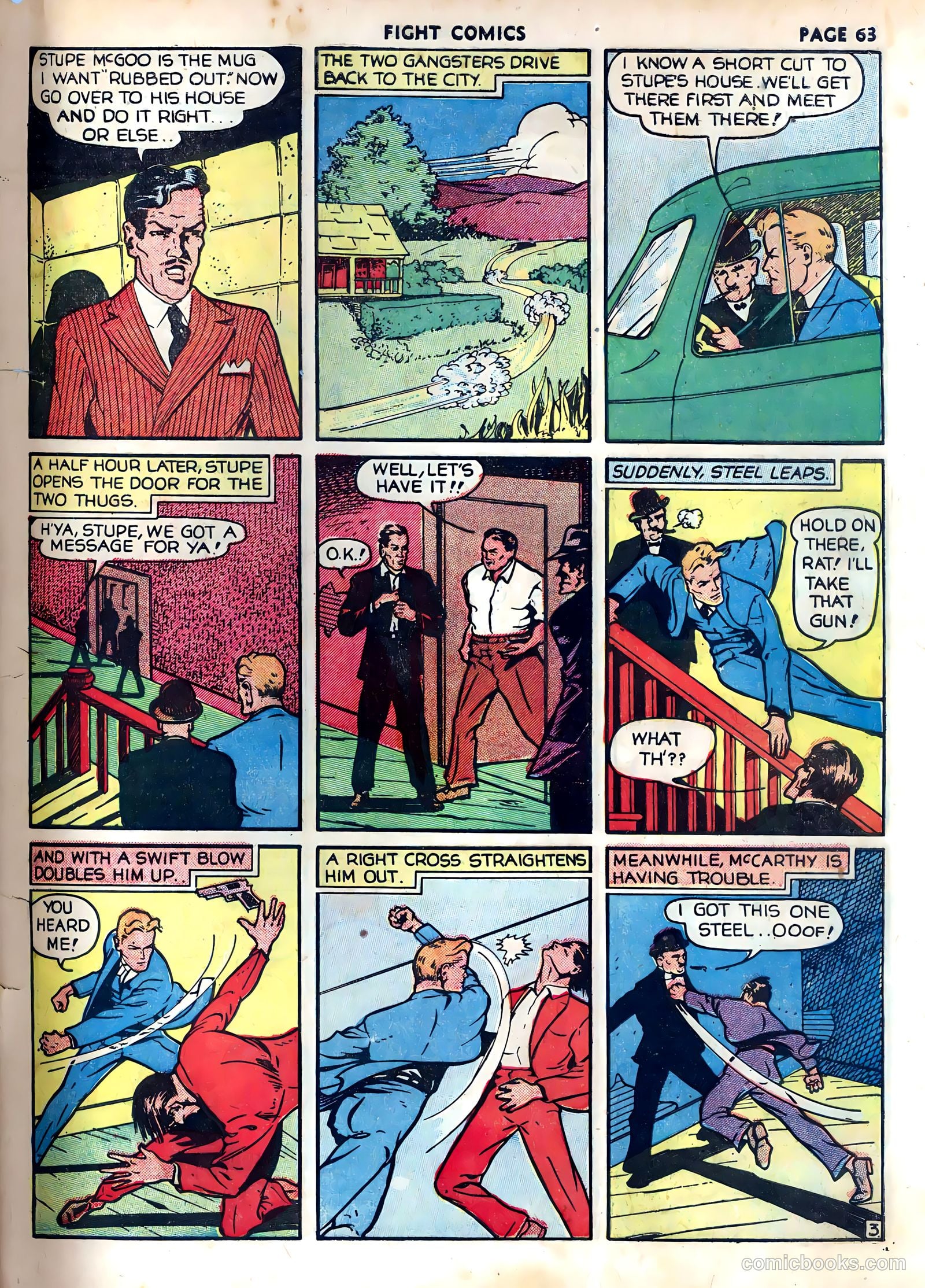 Fight Comics #10 — page 65 of 68