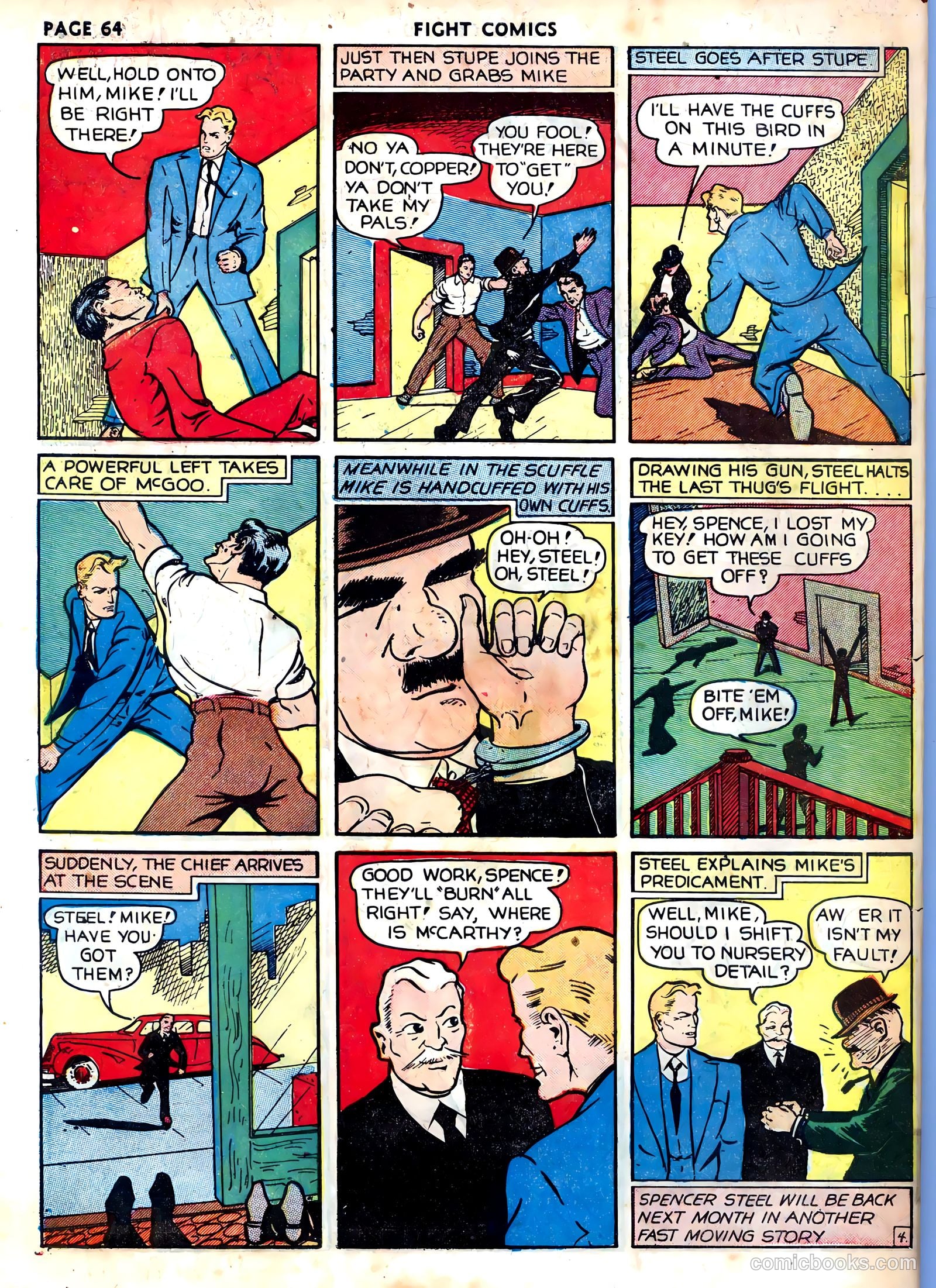 Fight Comics #10 — page 66 of 68