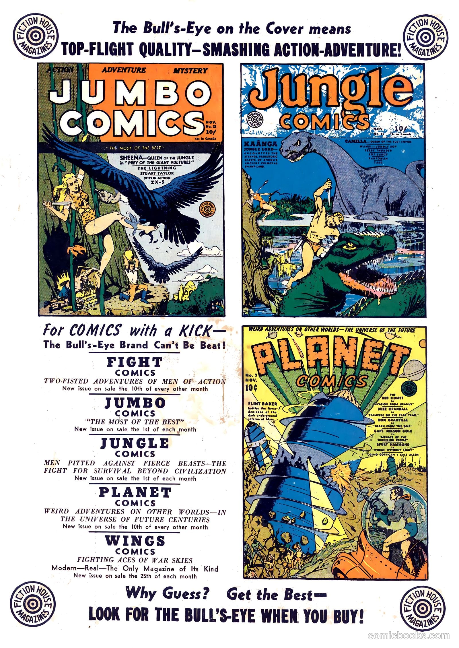 Fight Comics #10 — page 67 of 68