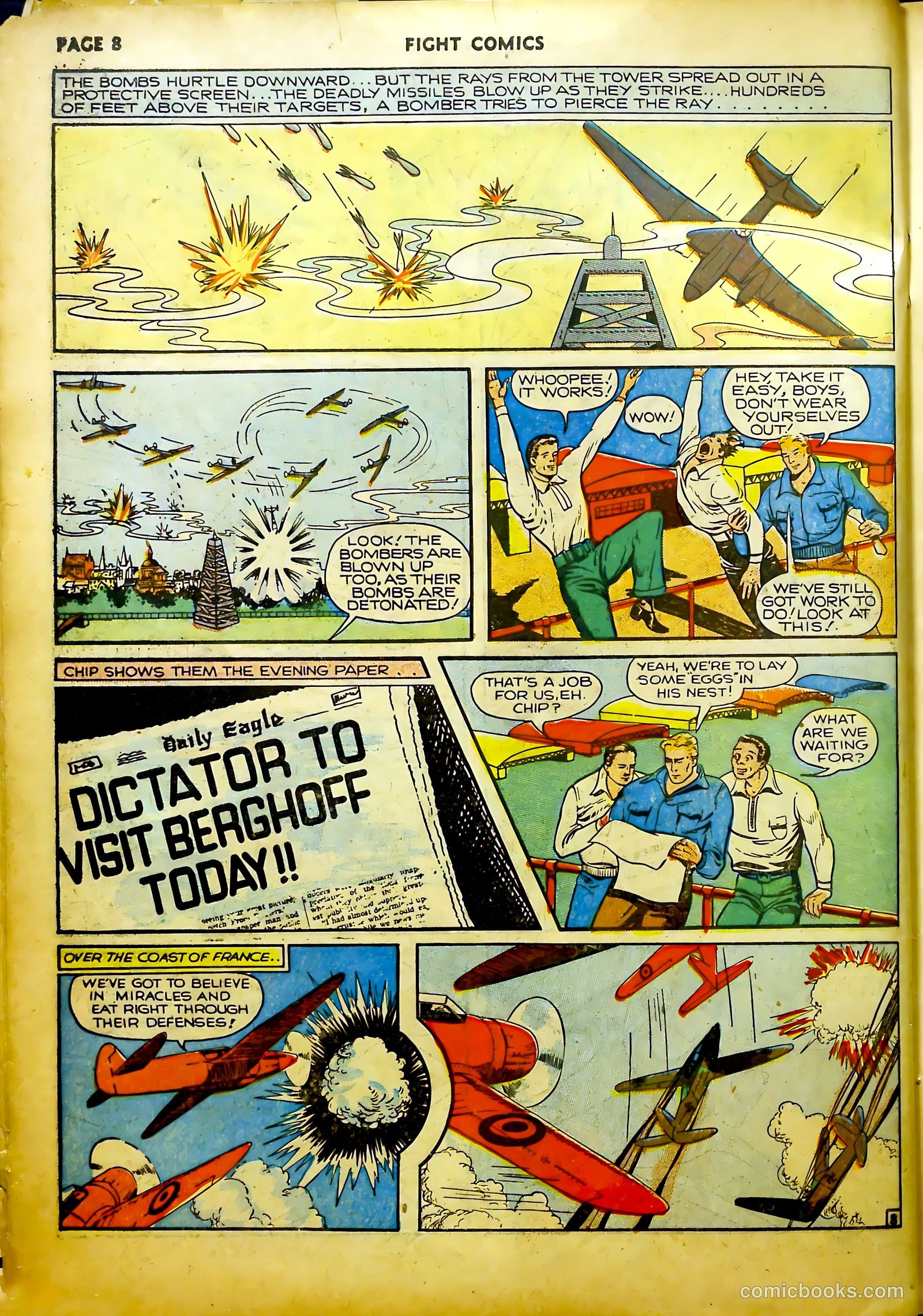 Fight Comics #11 — page 10 of 68