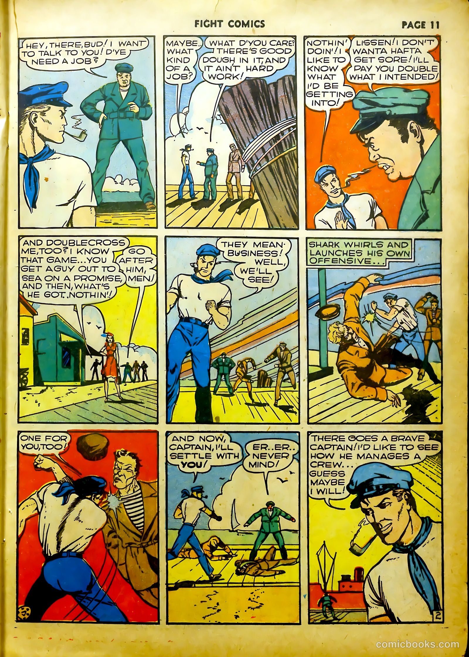 Fight Comics #11 — page 13 of 68