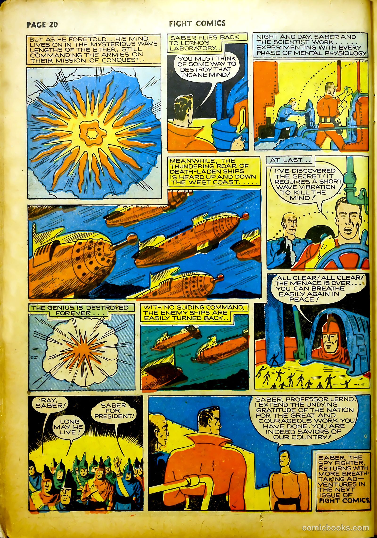 Fight Comics #11 — page 22 of 68