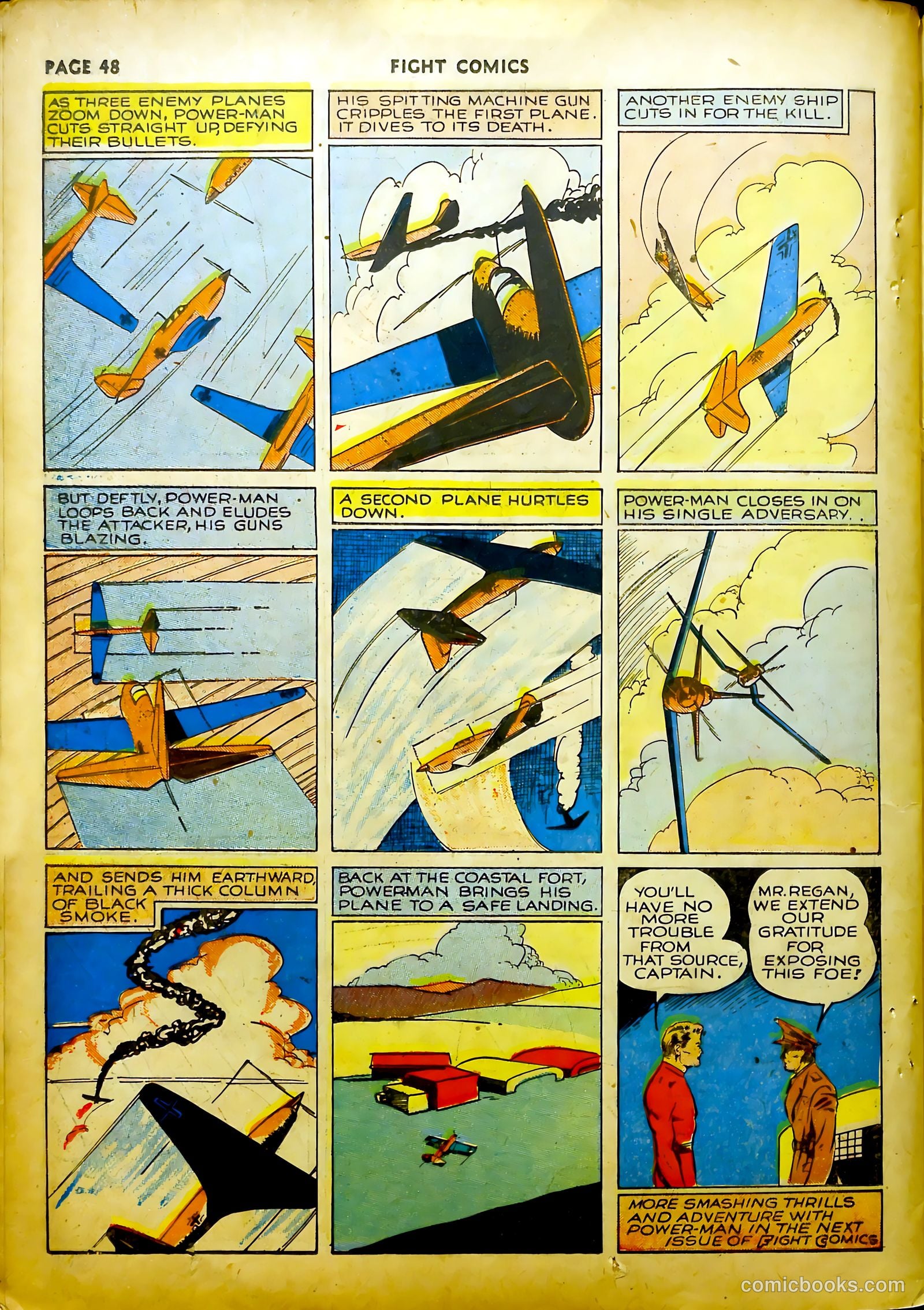Fight Comics #11 — page 50 of 68