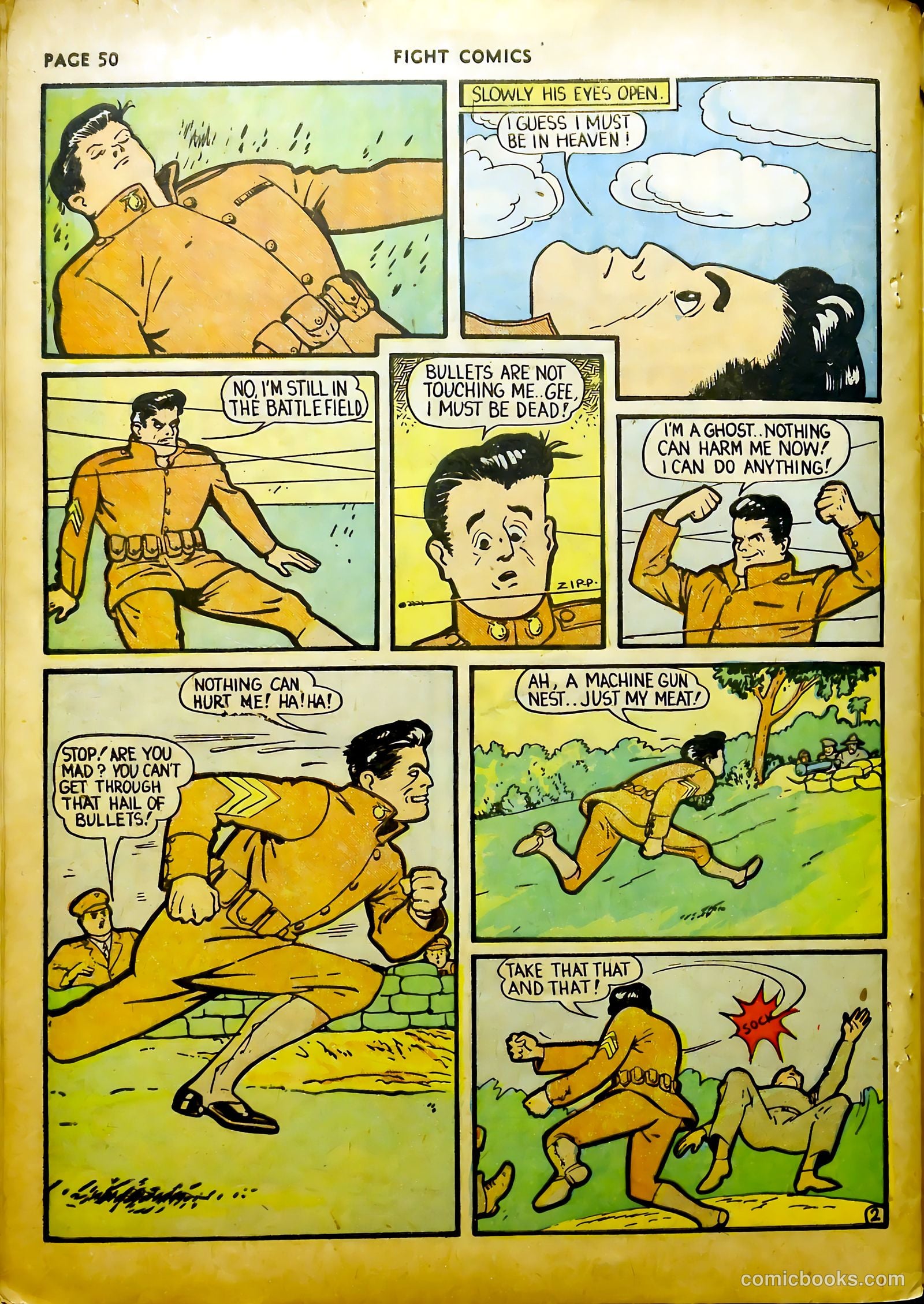 Fight Comics #11 — page 52 of 68